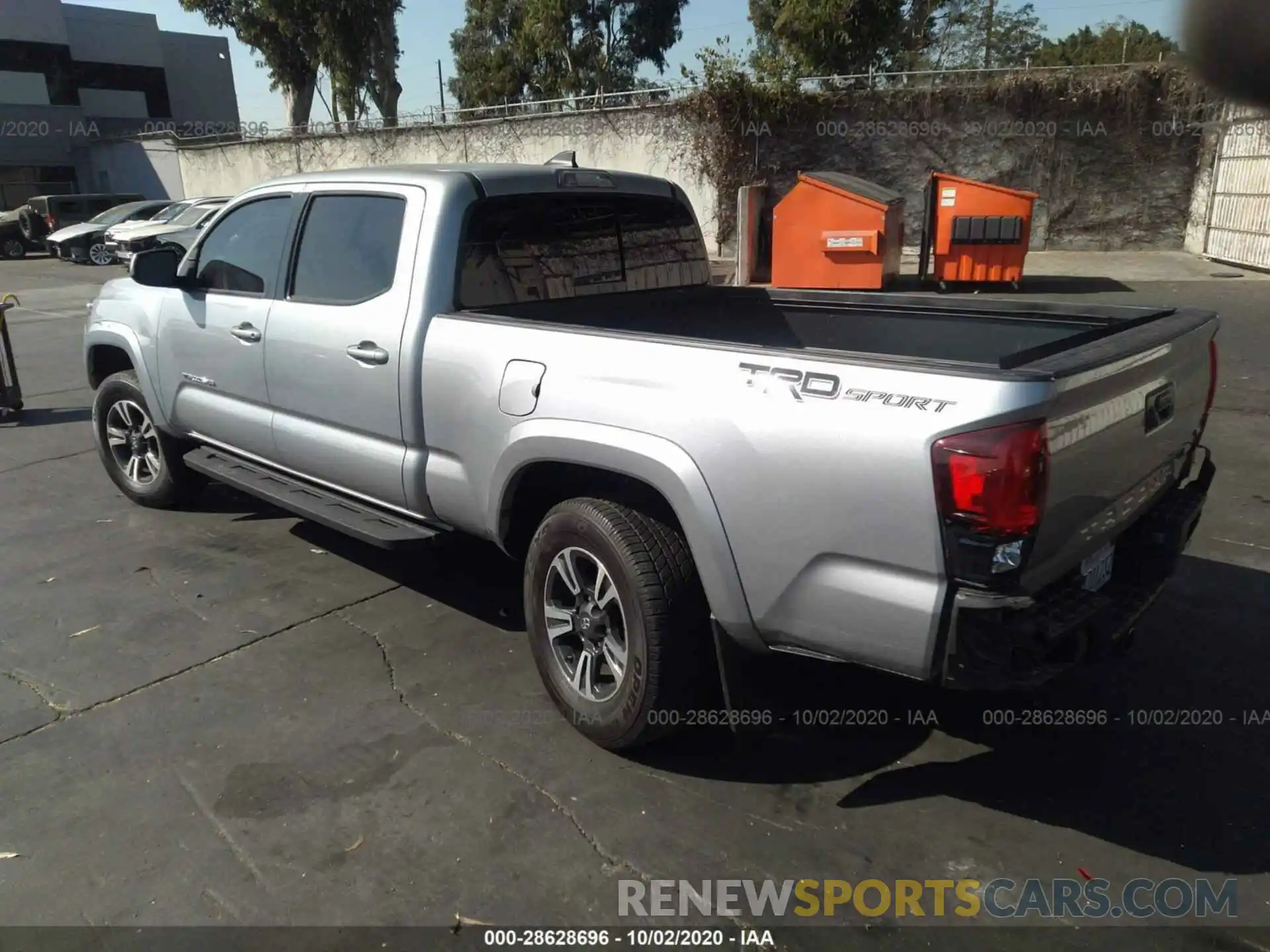 3 Photograph of a damaged car 3TMBZ5DNXKM020550 TOYOTA TACOMA 2WD 2019