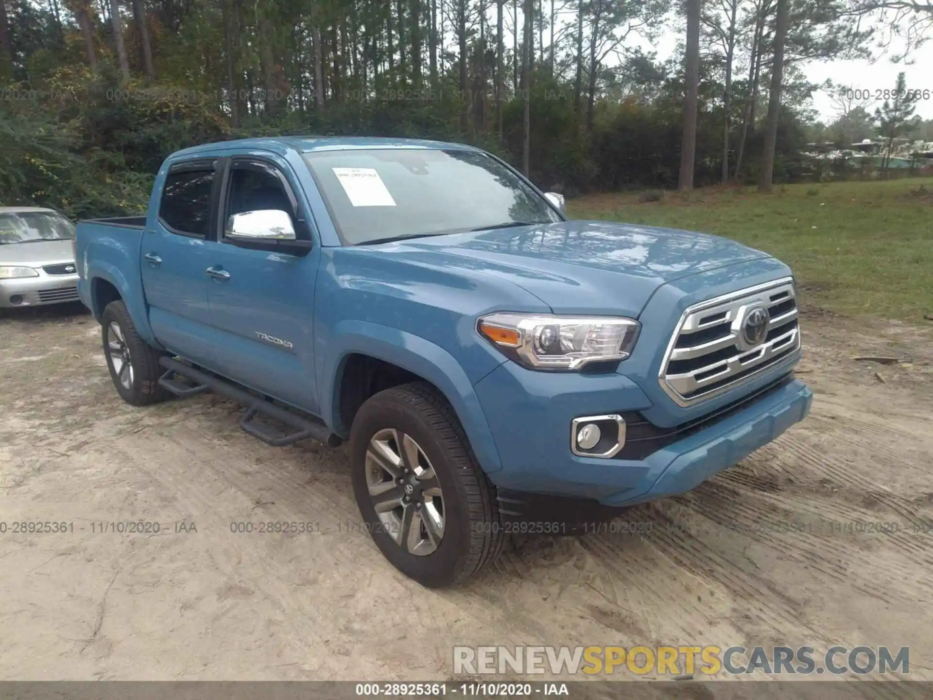 1 Photograph of a damaged car 3TMEZ5CN2KM095404 TOYOTA TACOMA 2WD 2019