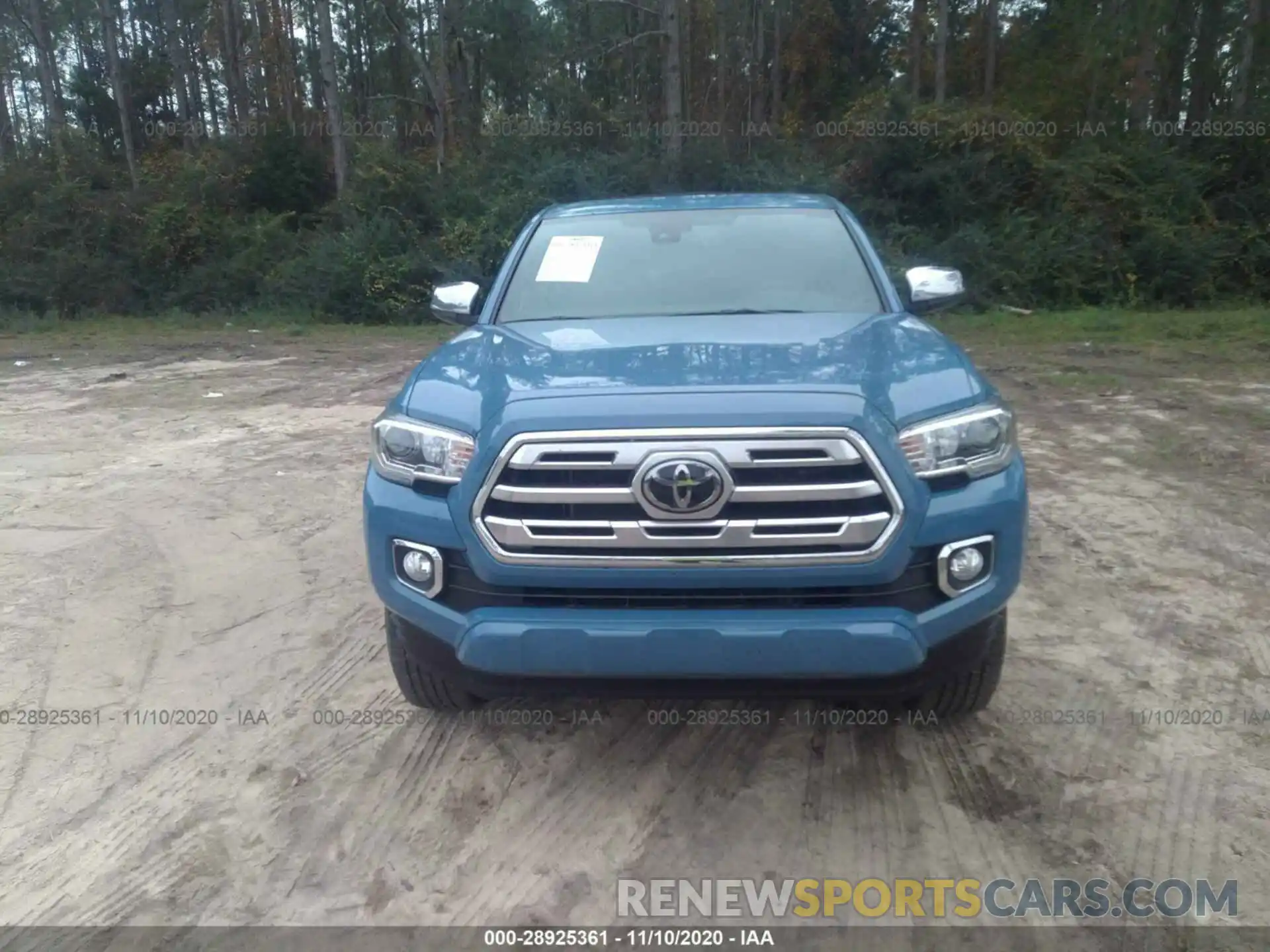 6 Photograph of a damaged car 3TMEZ5CN2KM095404 TOYOTA TACOMA 2WD 2019