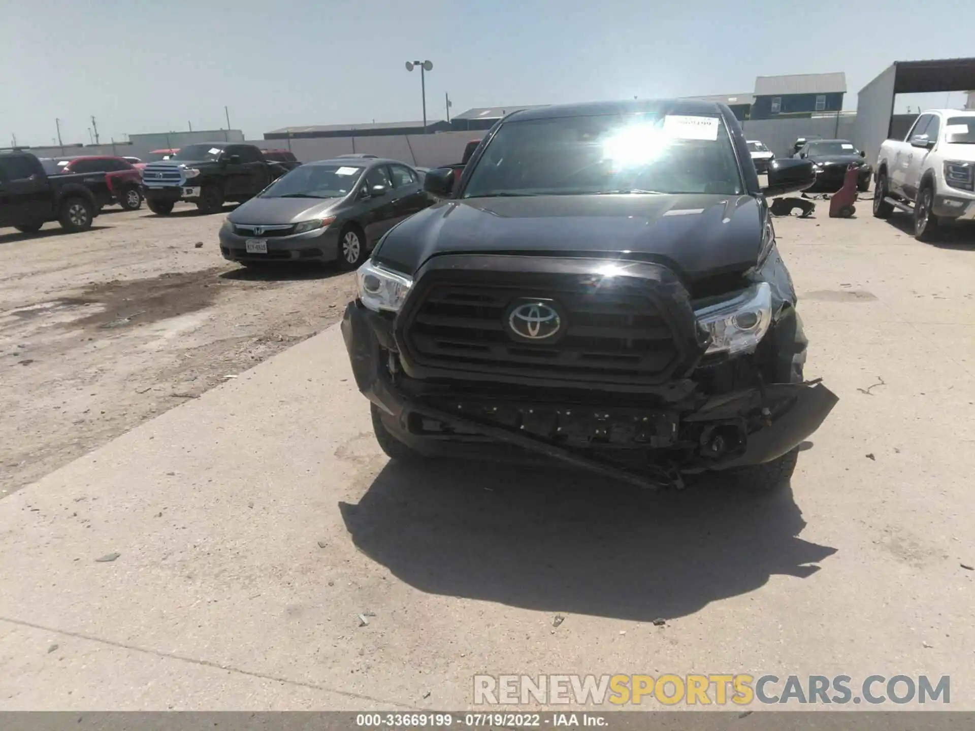 6 Фотография поврежденного автомобиля 5TFAX5GN0KX135245 TOYOTA TACOMA 2WD 2019