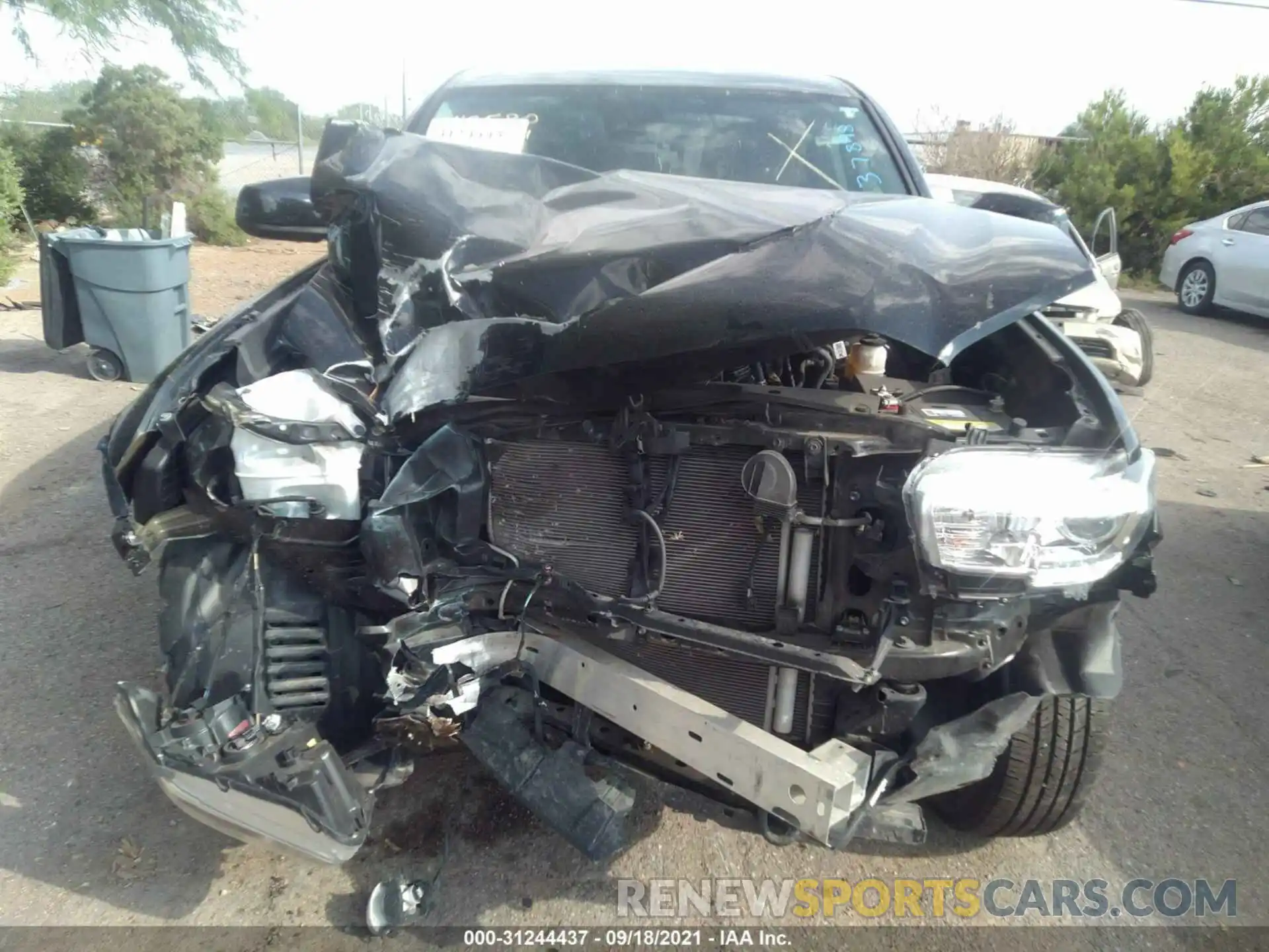 6 Photograph of a damaged car 5TFAX5GN0KX137898 TOYOTA TACOMA 2WD 2019