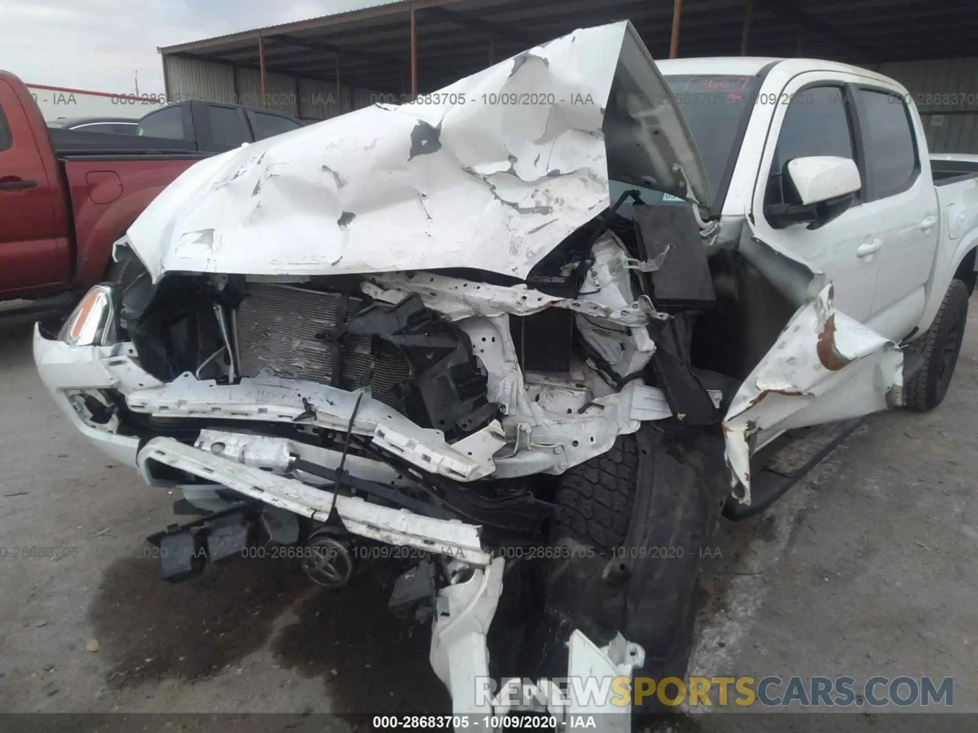 6 Photograph of a damaged car 5TFAX5GN0KX139781 TOYOTA TACOMA 2WD 2019