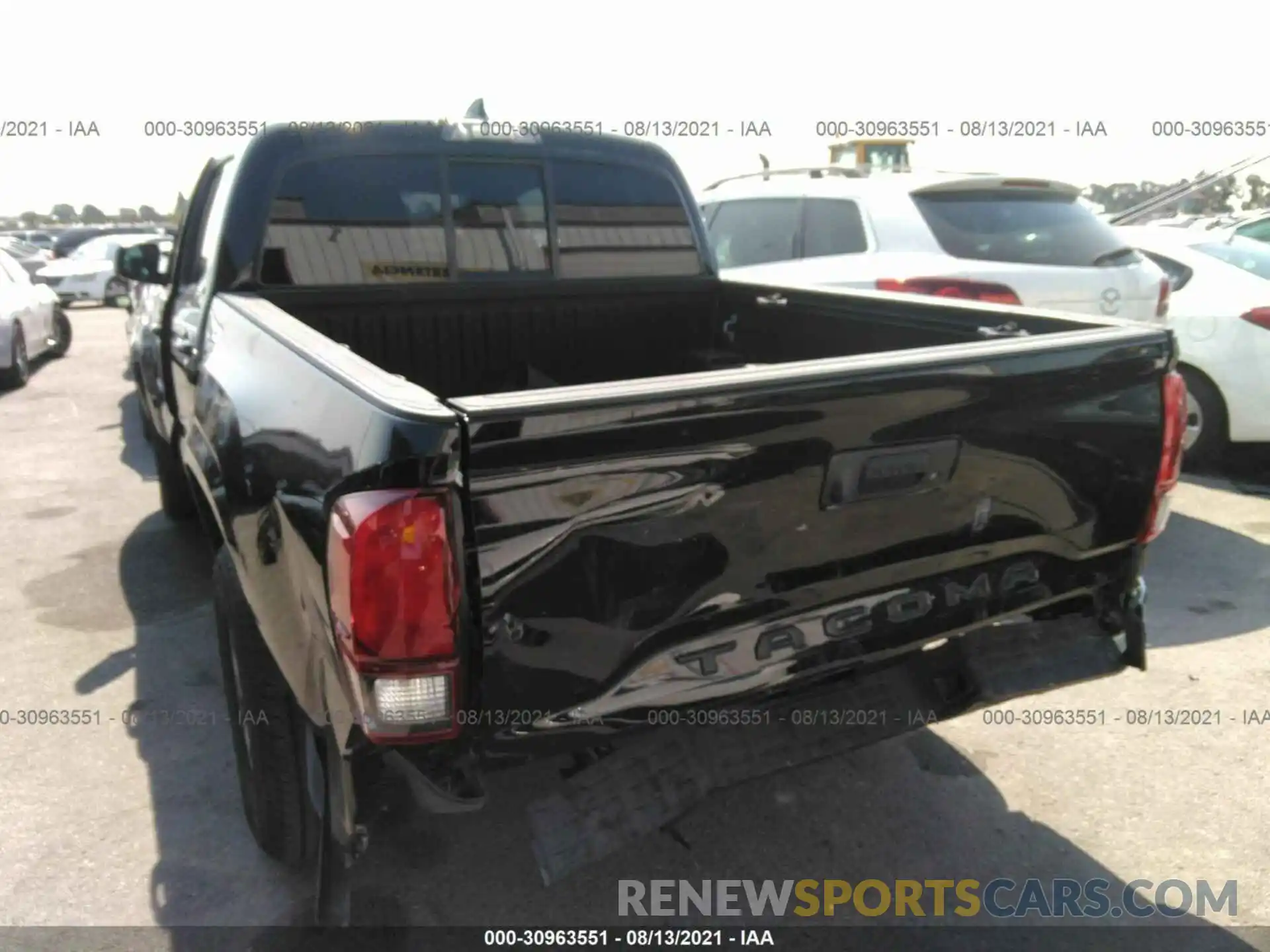 6 Photograph of a damaged car 5TFAX5GN0KX142633 TOYOTA TACOMA 2WD 2019