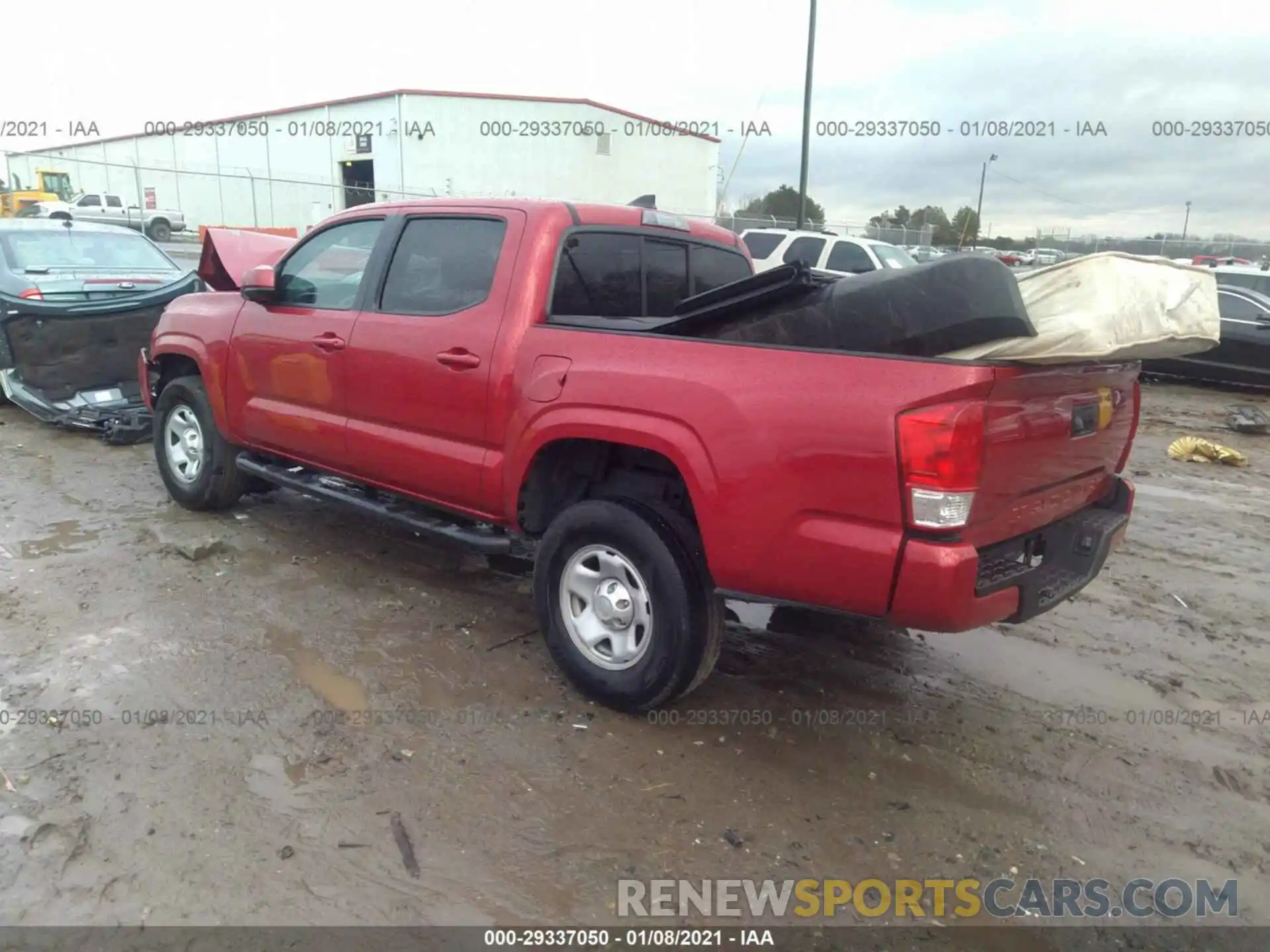 3 Photograph of a damaged car 5TFAX5GN0KX146150 TOYOTA TACOMA 2WD 2019