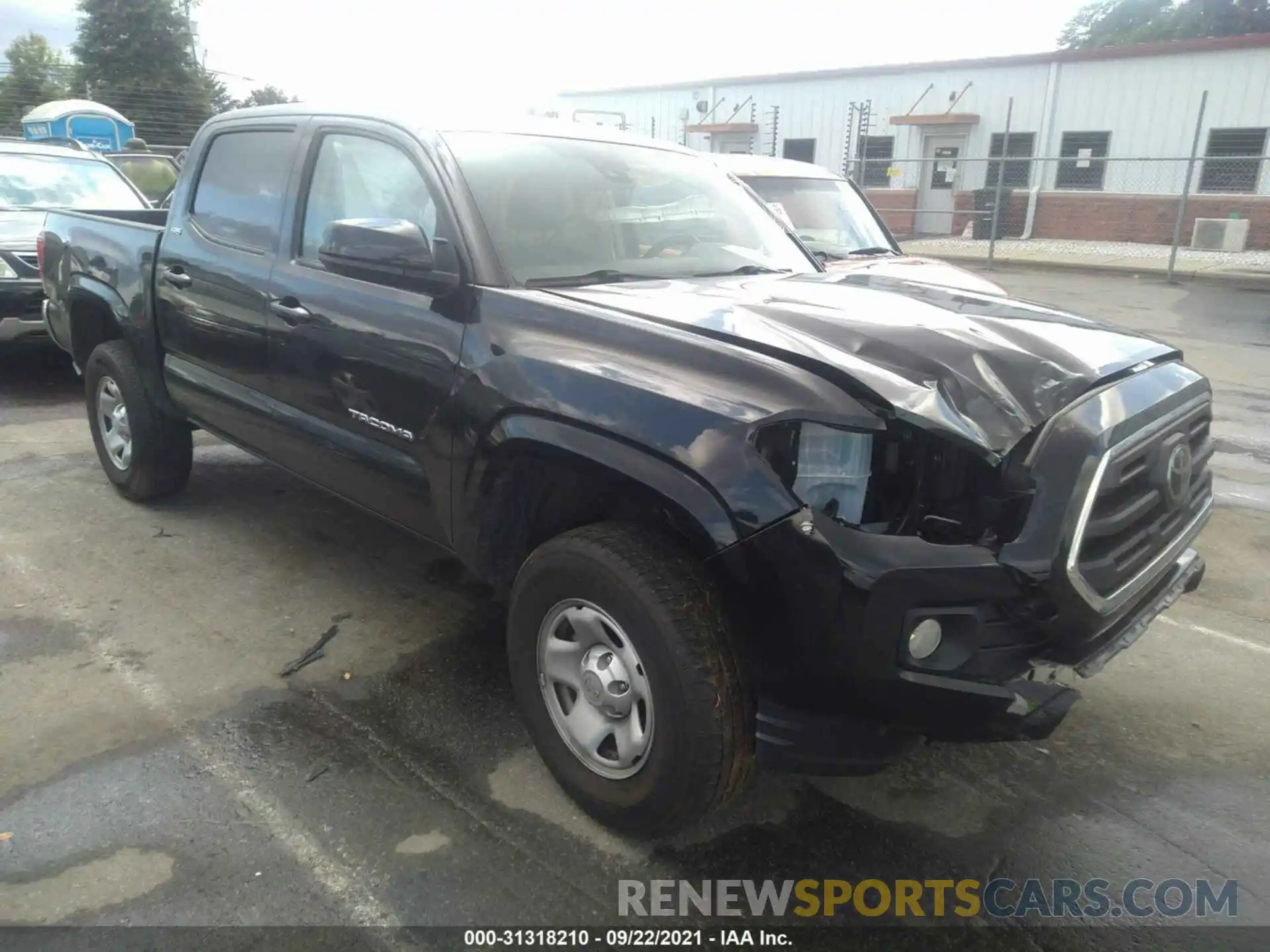 1 Photograph of a damaged car 5TFAX5GN0KX151610 TOYOTA TACOMA 2WD 2019