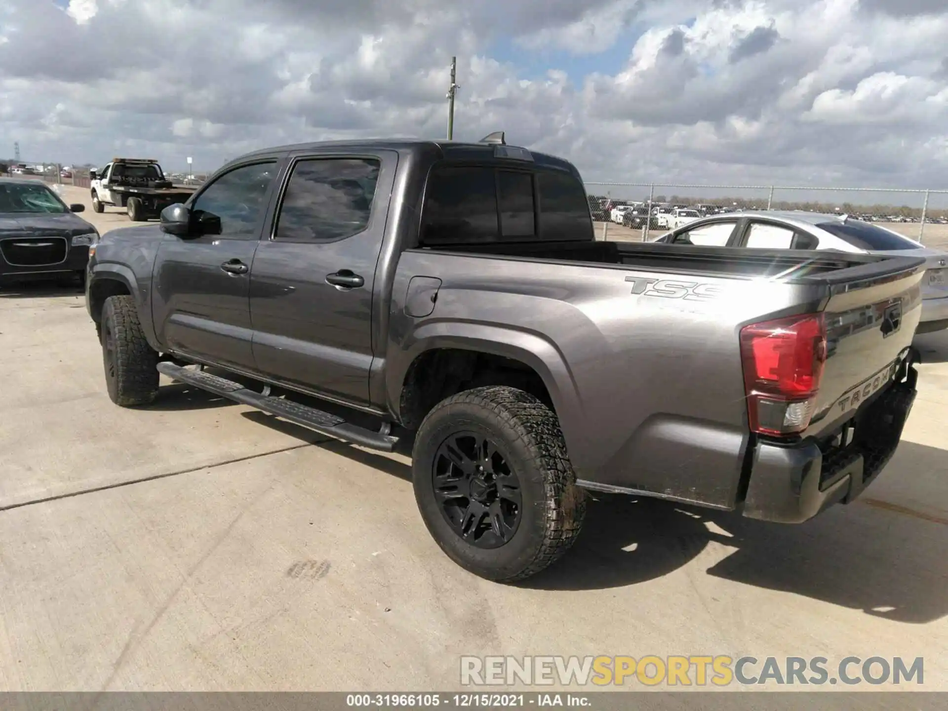 3 Photograph of a damaged car 5TFAX5GN0KX157228 TOYOTA TACOMA 2WD 2019