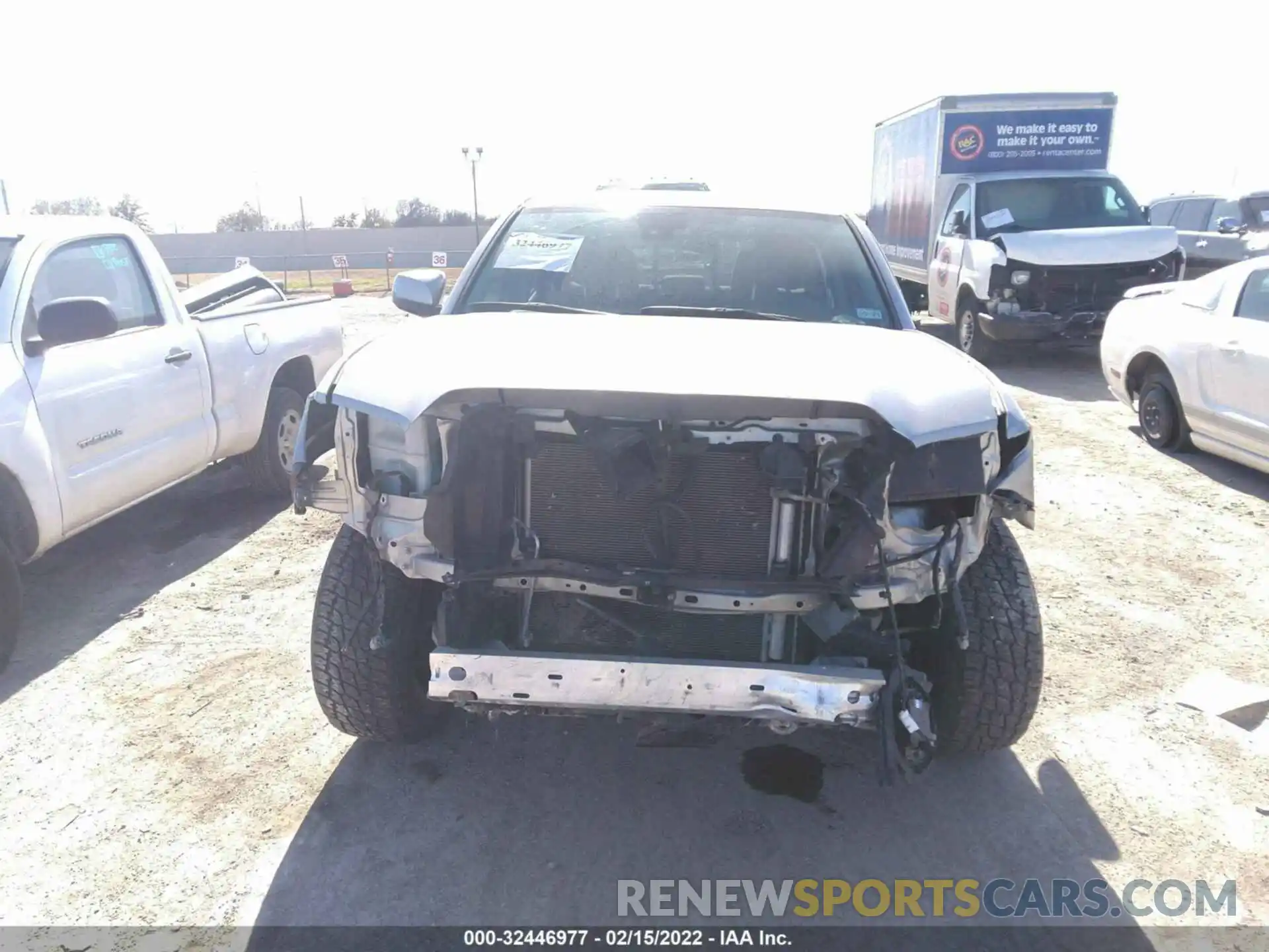 6 Photograph of a damaged car 5TFAX5GN0KX158928 TOYOTA TACOMA 2WD 2019