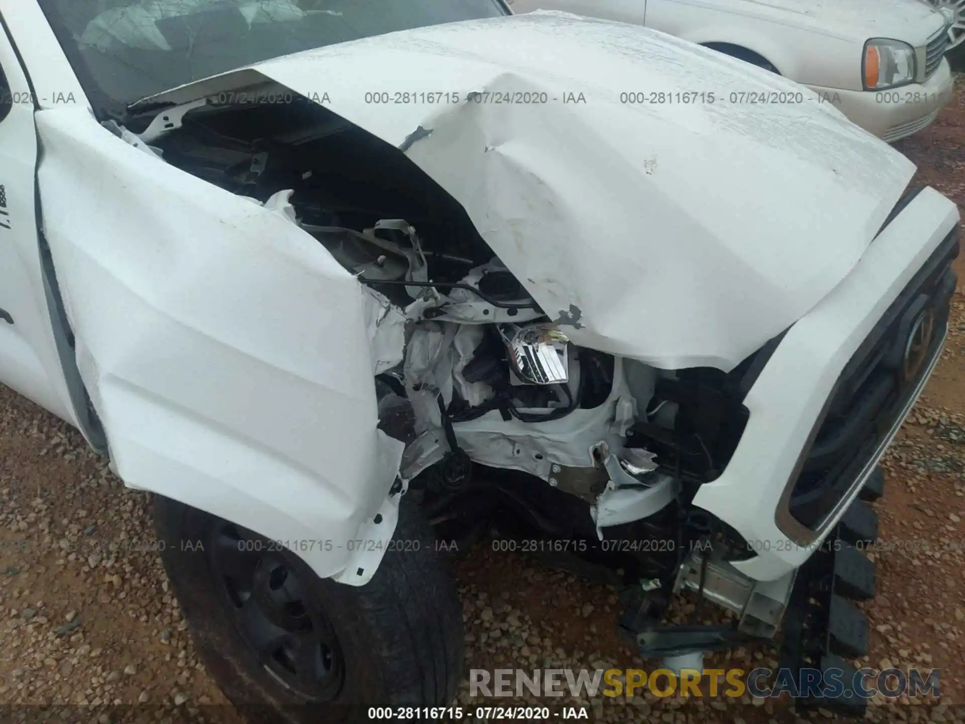 6 Фотография поврежденного автомобиля 5TFAX5GN1KX133875 TOYOTA TACOMA 2WD 2019