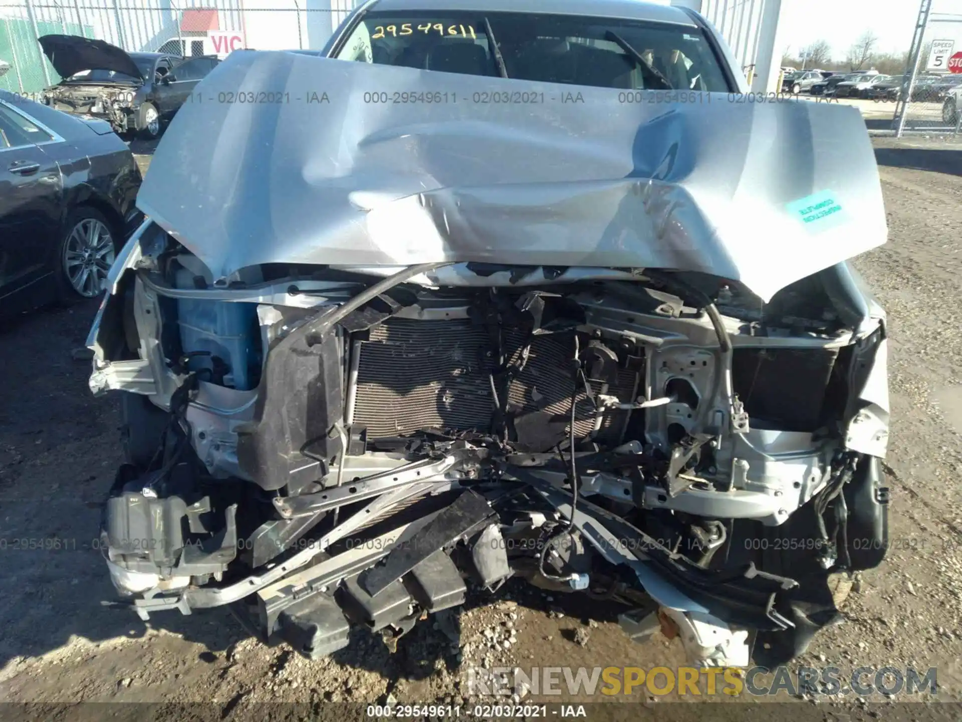 6 Photograph of a damaged car 5TFAX5GN1KX139191 TOYOTA TACOMA 2WD 2019