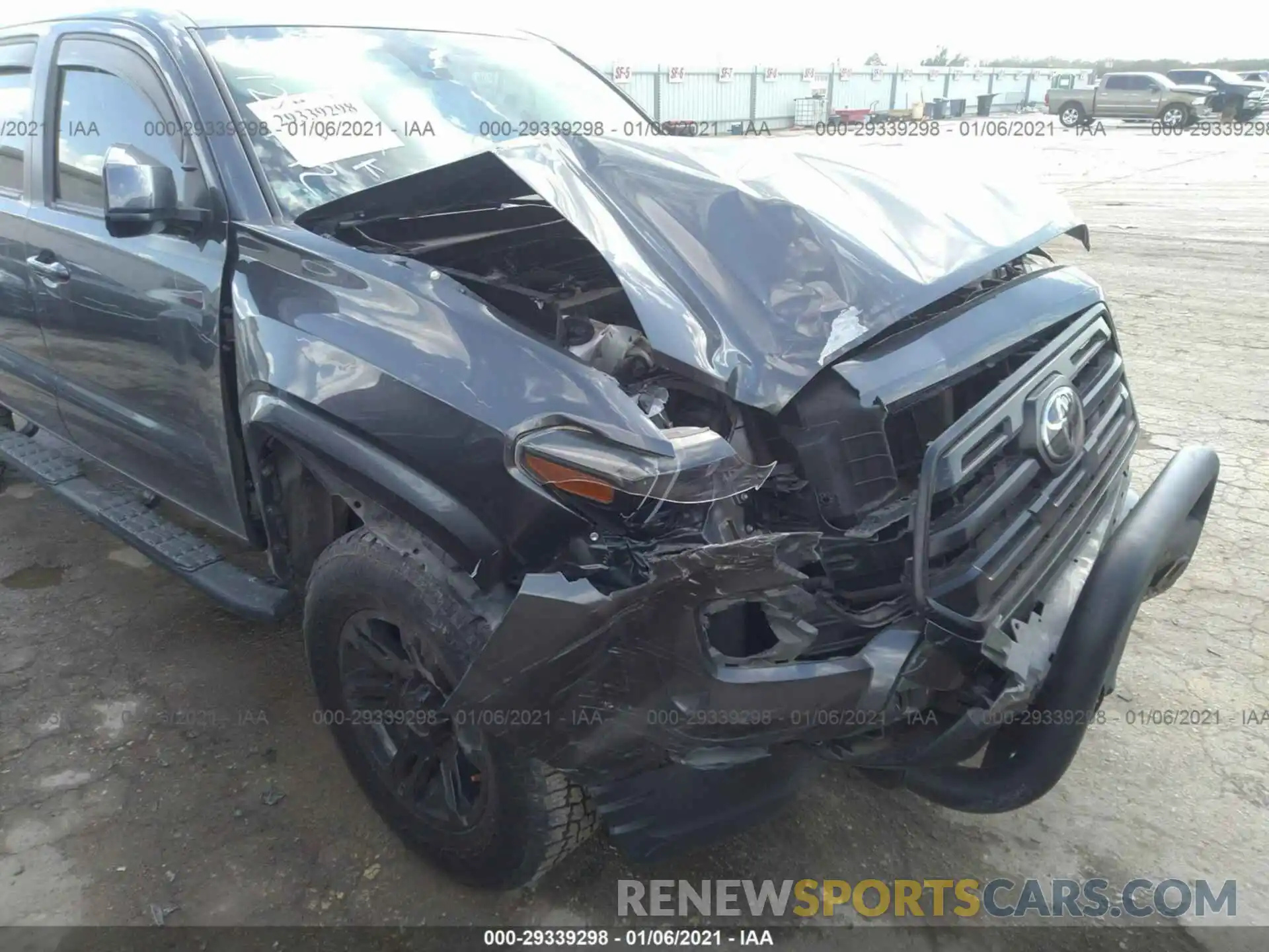 6 Photograph of a damaged car 5TFAX5GN1KX141202 TOYOTA TACOMA 2WD 2019