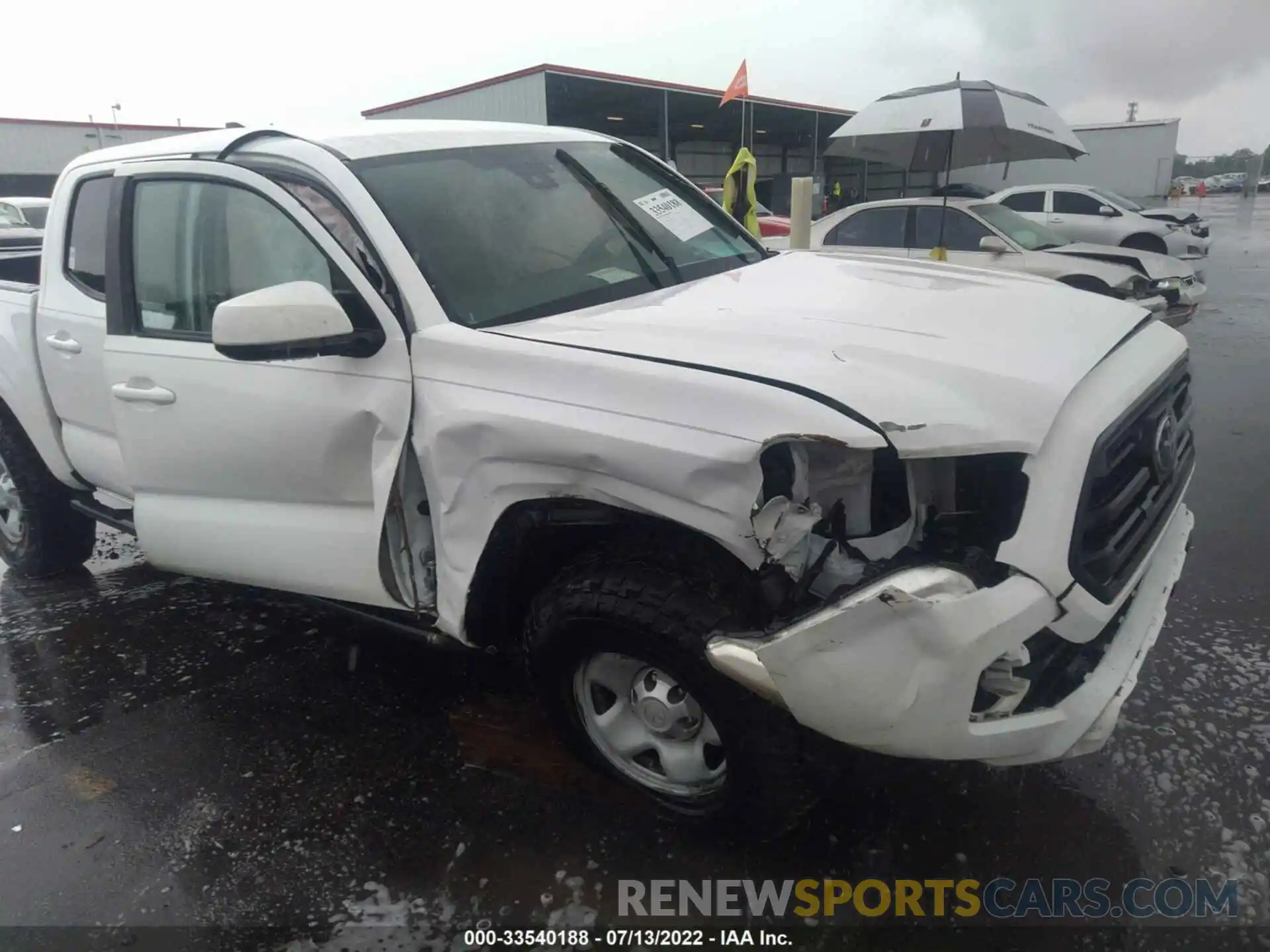 6 Photograph of a damaged car 5TFAX5GN1KX146545 TOYOTA TACOMA 2WD 2019