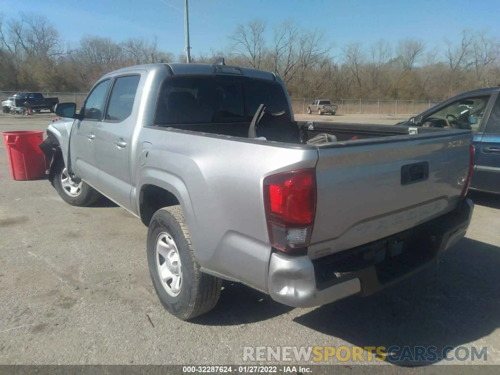 3 Photograph of a damaged car 5TFAX5GN1KX148828 TOYOTA TACOMA 2WD 2019