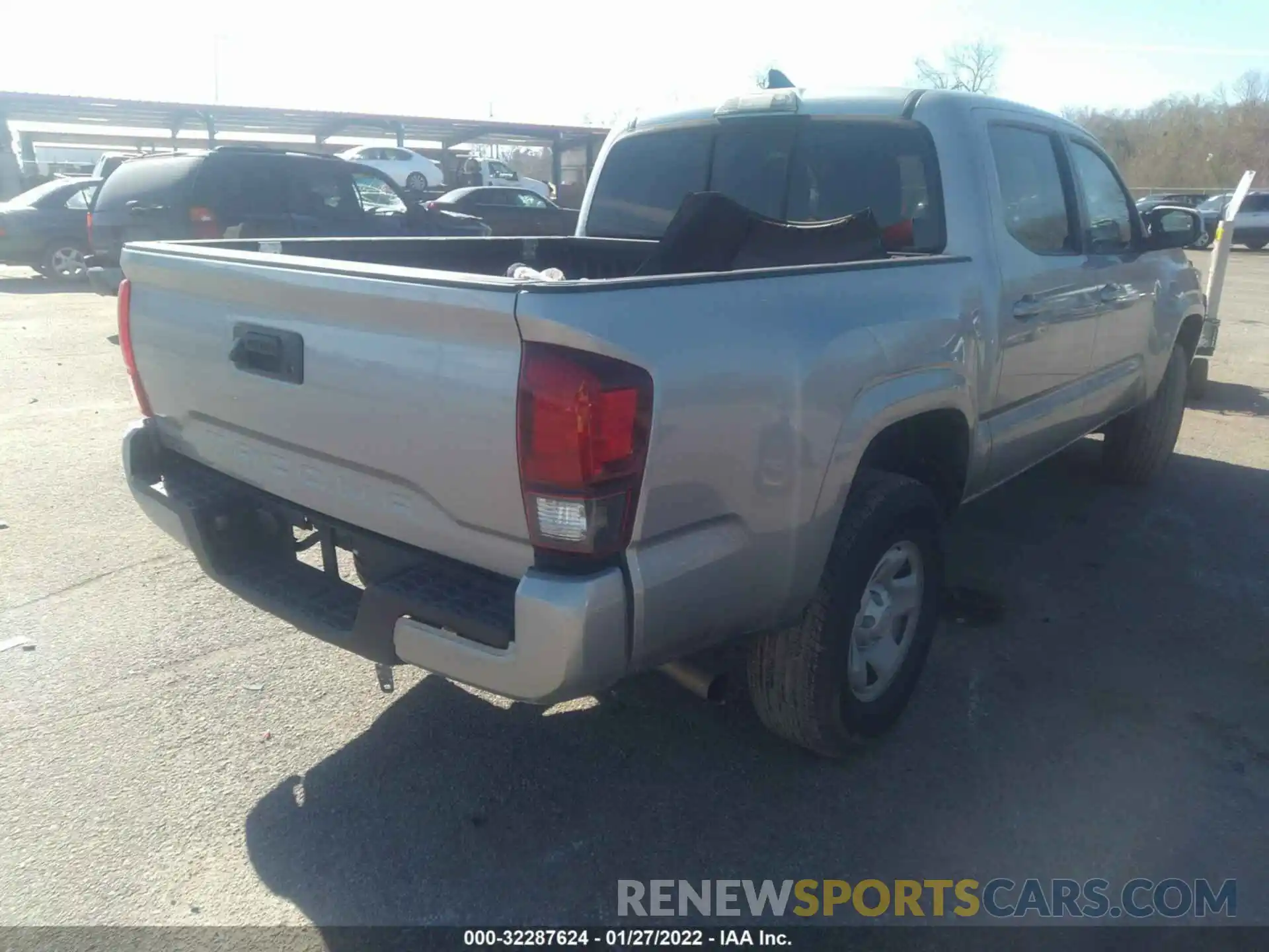 4 Photograph of a damaged car 5TFAX5GN1KX148828 TOYOTA TACOMA 2WD 2019