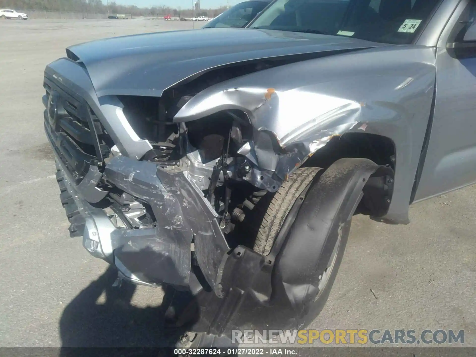 6 Photograph of a damaged car 5TFAX5GN1KX148828 TOYOTA TACOMA 2WD 2019