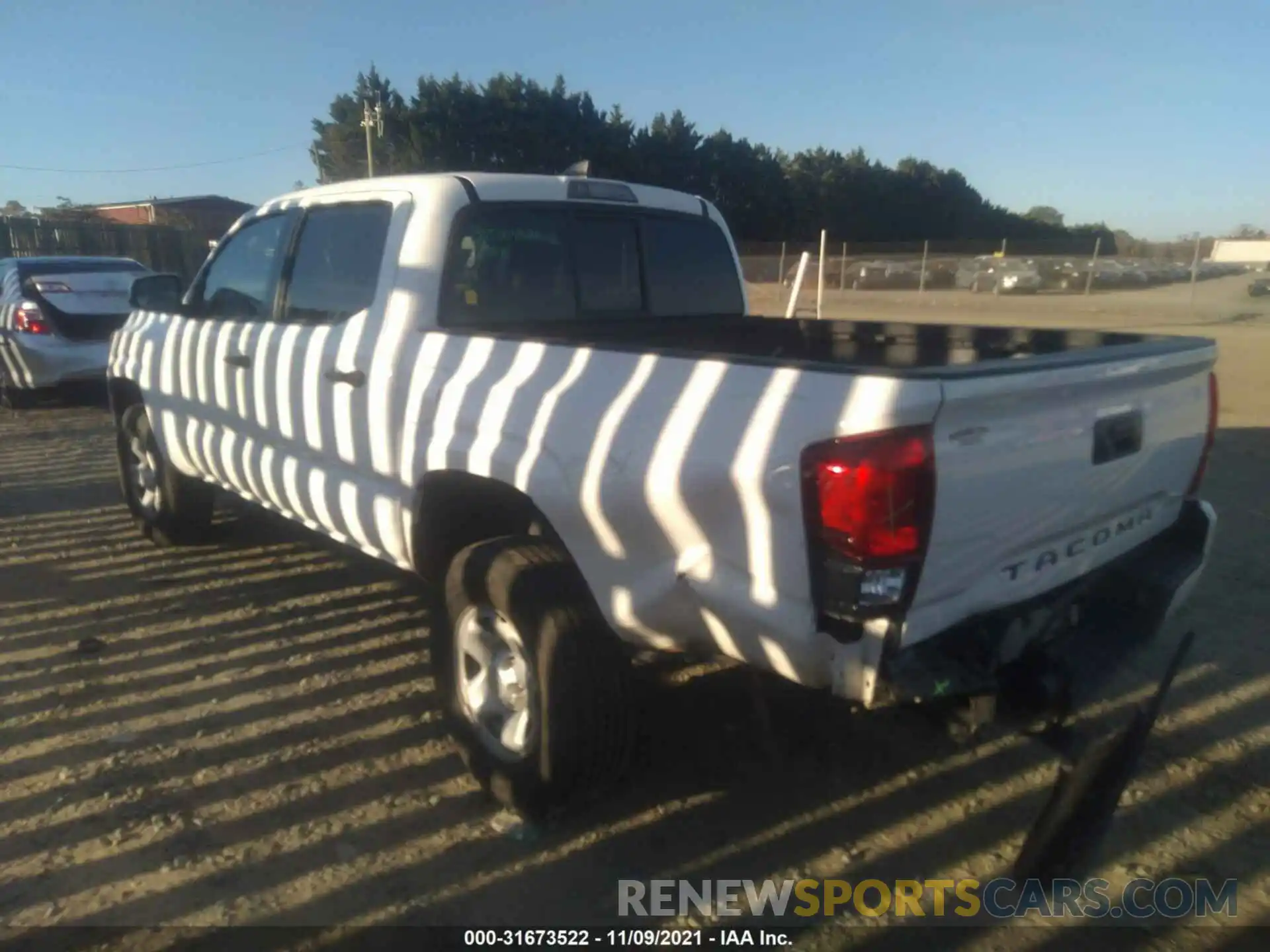 3 Photograph of a damaged car 5TFAX5GN1KX154130 TOYOTA TACOMA 2WD 2019