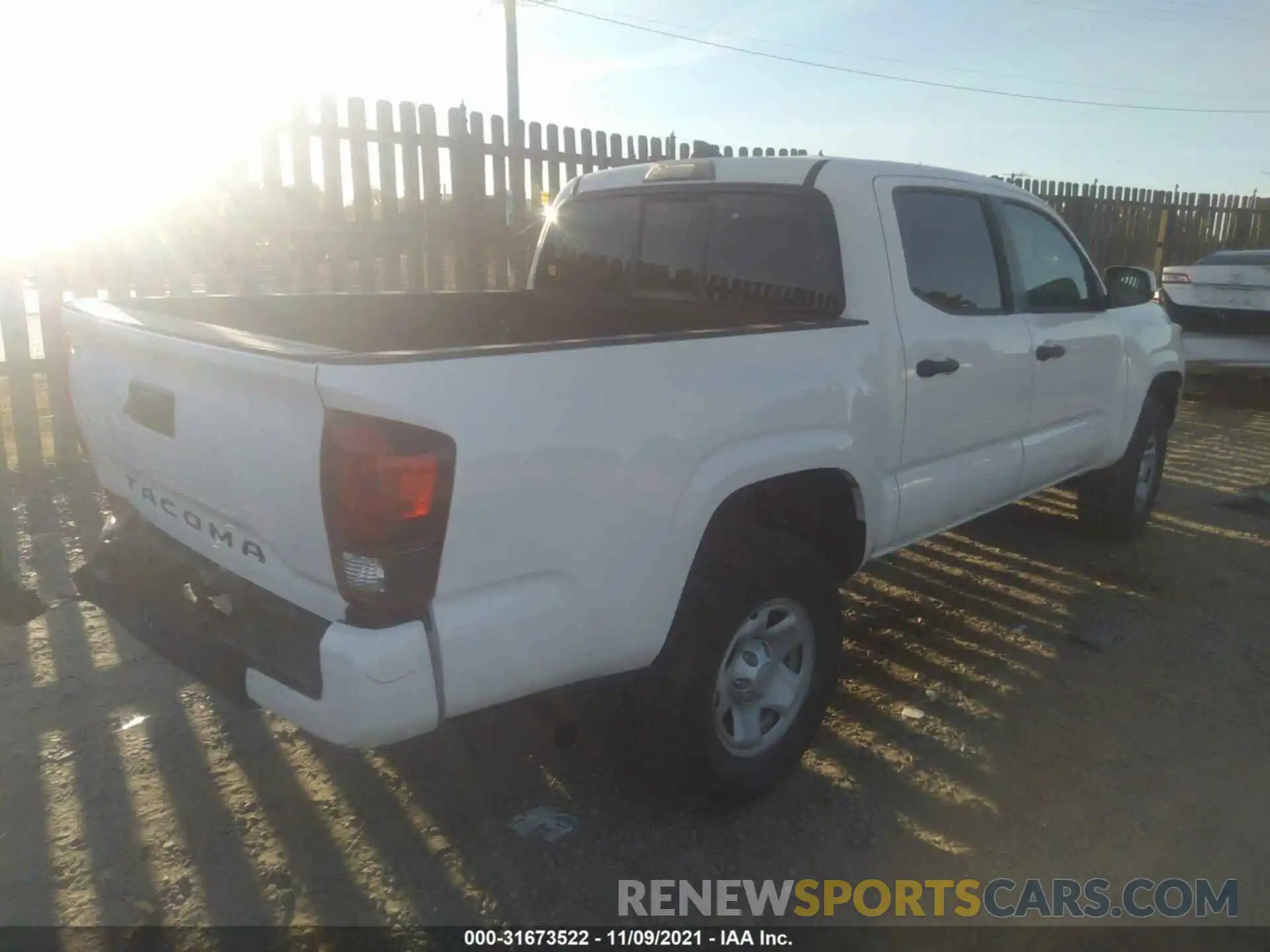 4 Photograph of a damaged car 5TFAX5GN1KX154130 TOYOTA TACOMA 2WD 2019