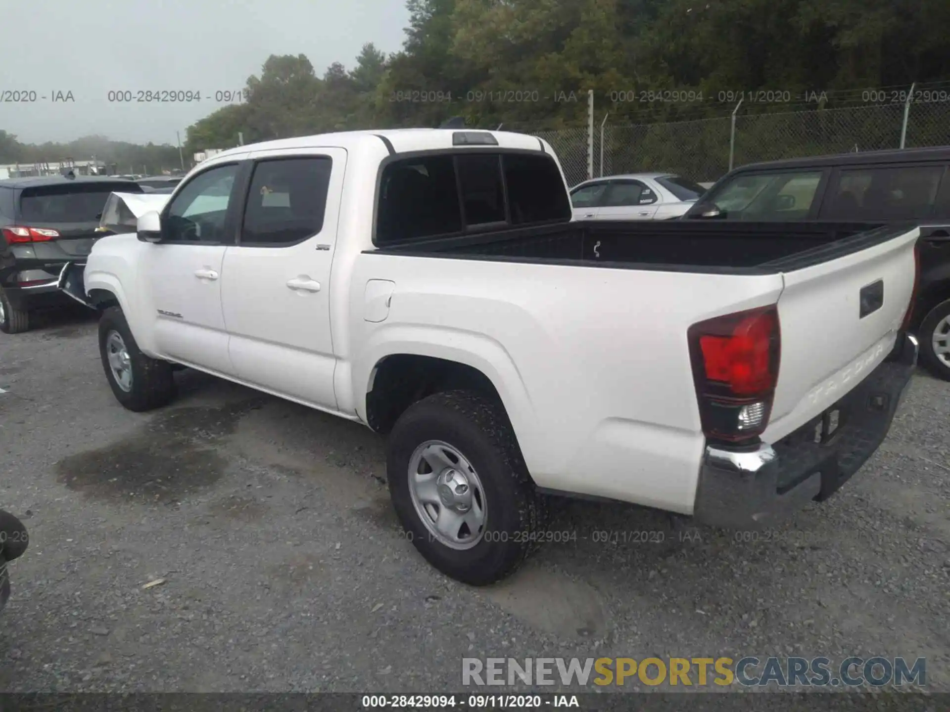 3 Photograph of a damaged car 5TFAX5GN1KX157593 TOYOTA TACOMA 2WD 2019