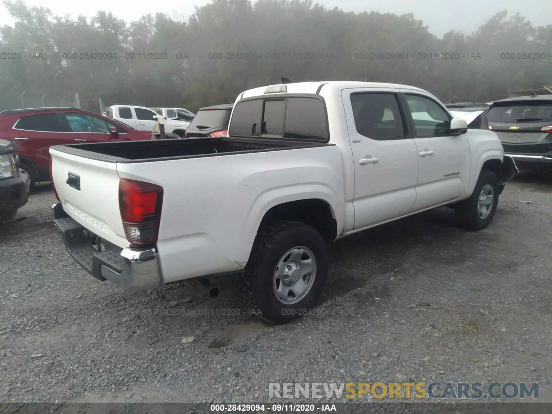 4 Photograph of a damaged car 5TFAX5GN1KX157593 TOYOTA TACOMA 2WD 2019