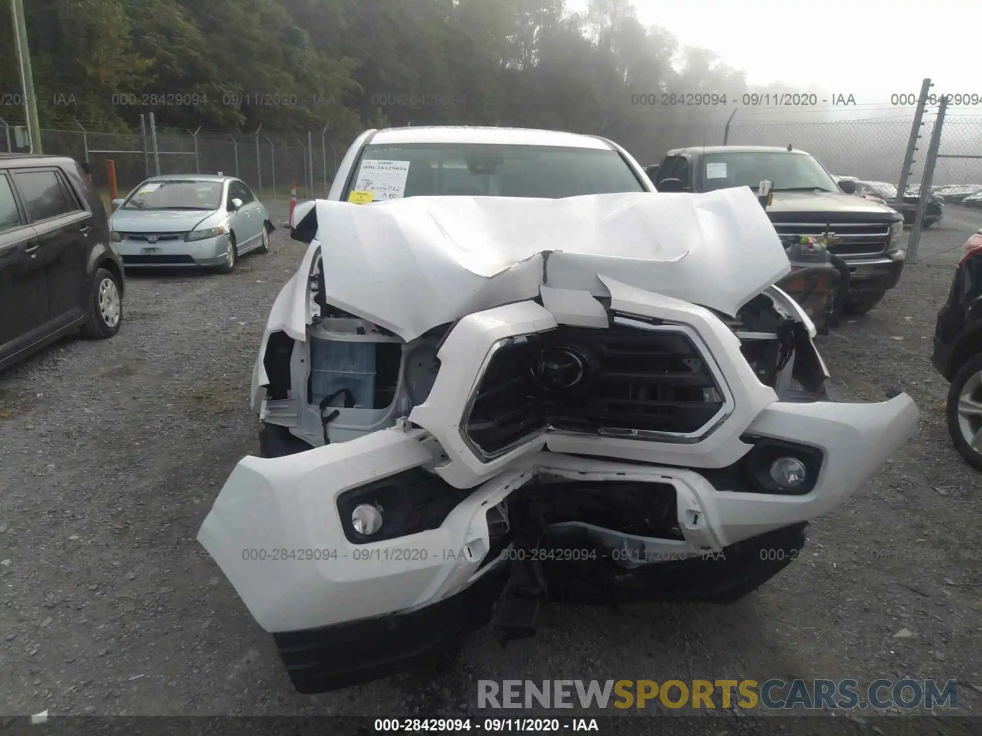 6 Photograph of a damaged car 5TFAX5GN1KX157593 TOYOTA TACOMA 2WD 2019