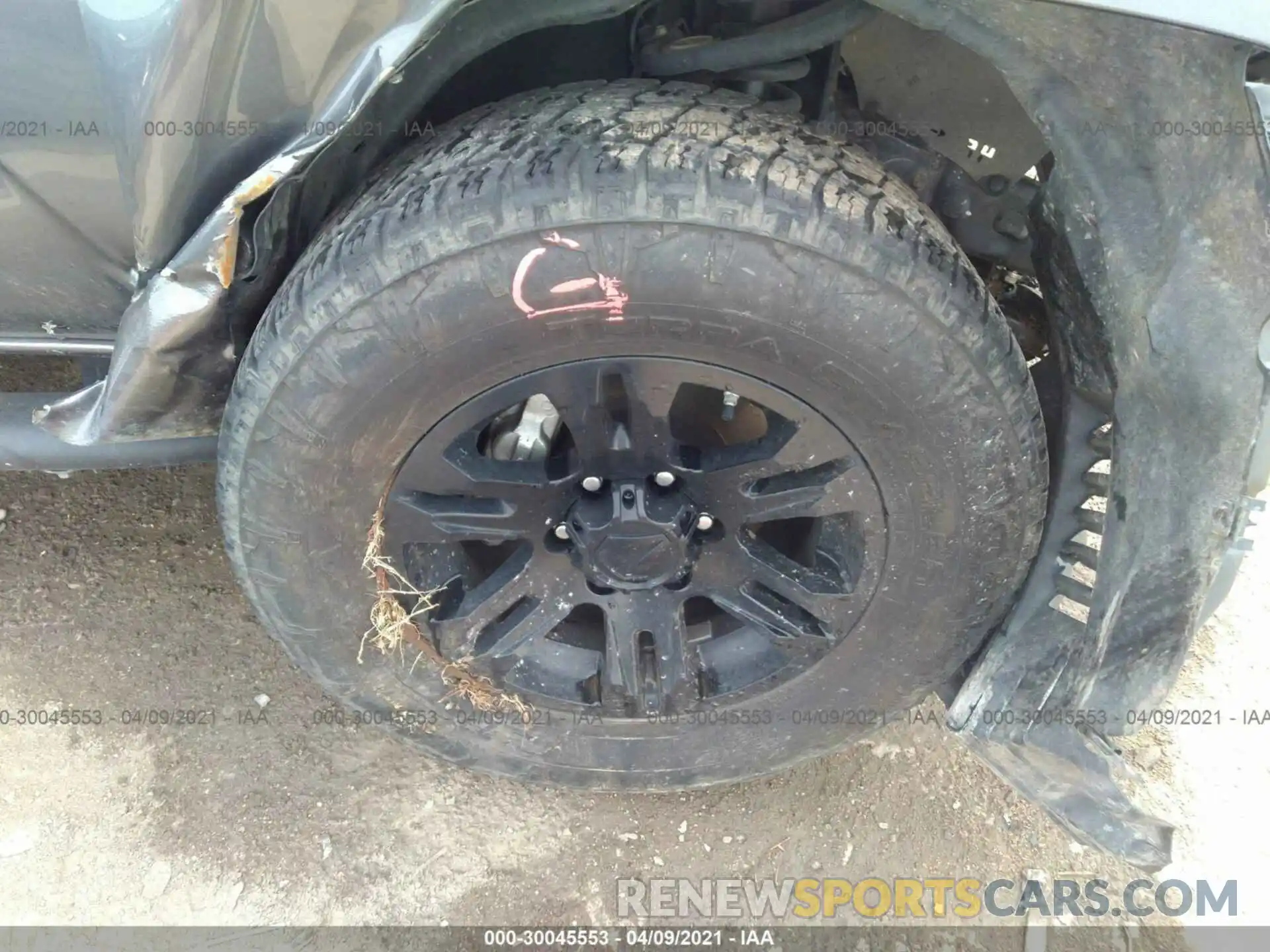 14 Photograph of a damaged car 5TFAX5GN2KX133125 TOYOTA TACOMA 2WD 2019