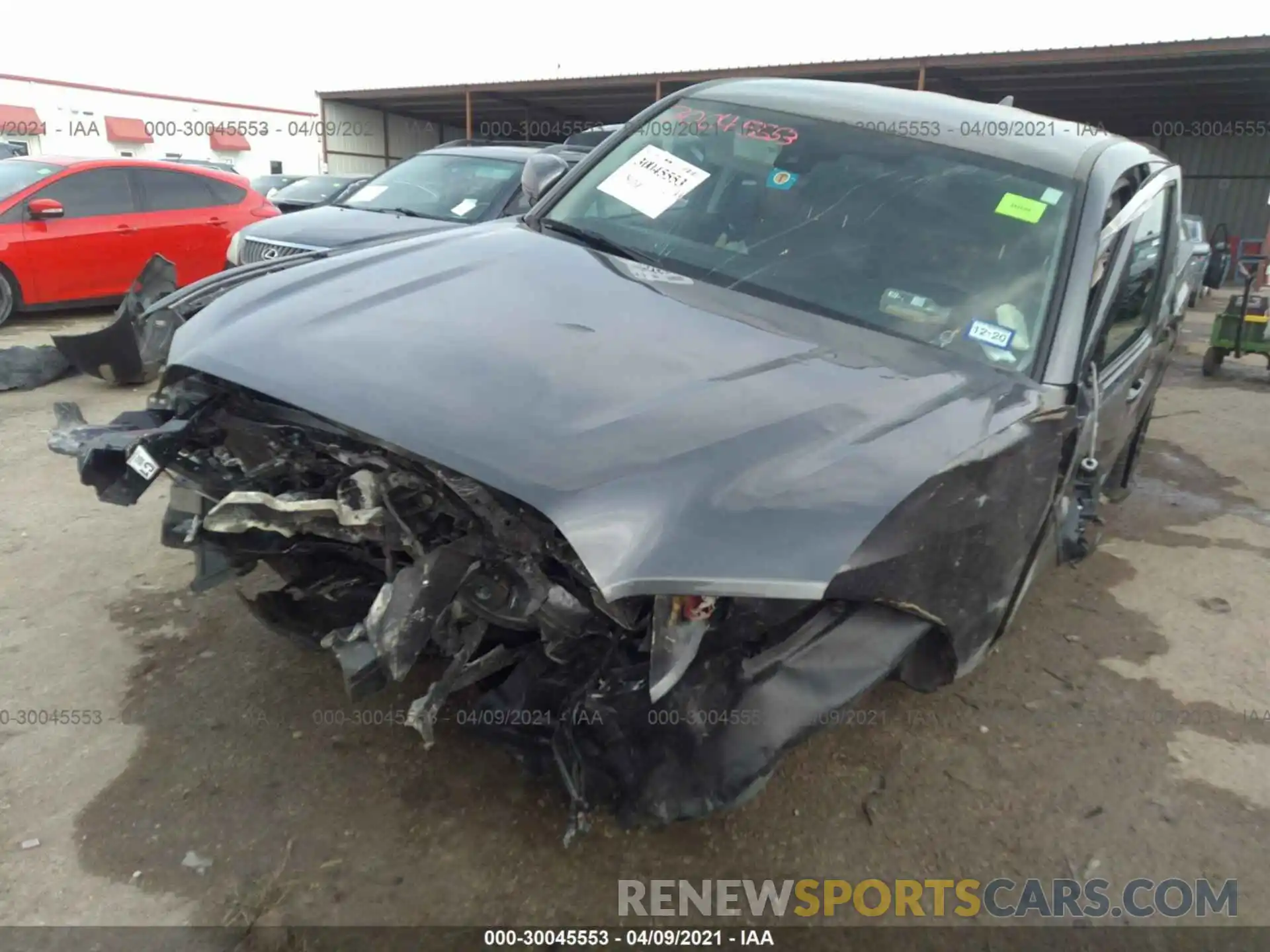 6 Photograph of a damaged car 5TFAX5GN2KX133125 TOYOTA TACOMA 2WD 2019