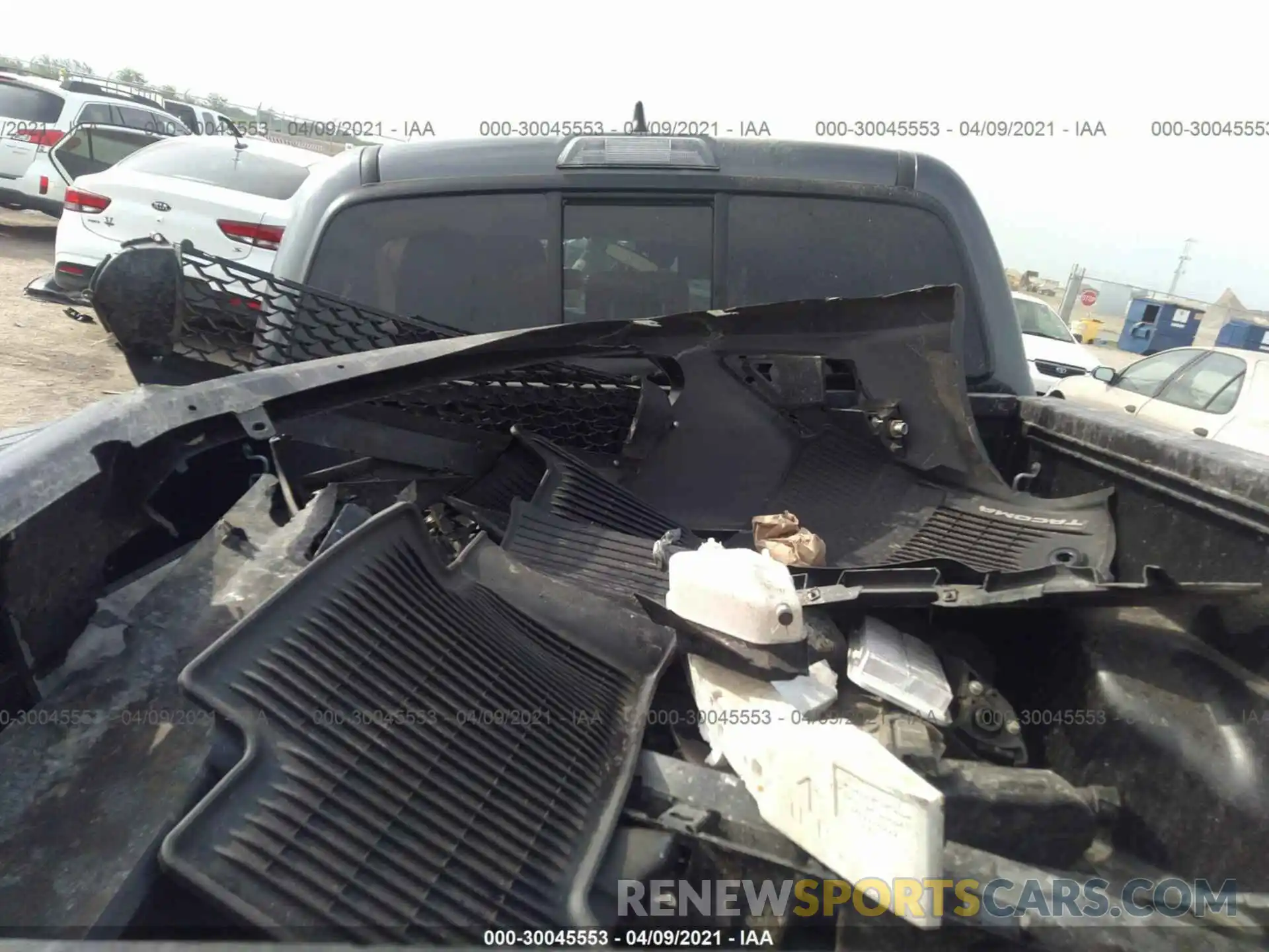 8 Photograph of a damaged car 5TFAX5GN2KX133125 TOYOTA TACOMA 2WD 2019