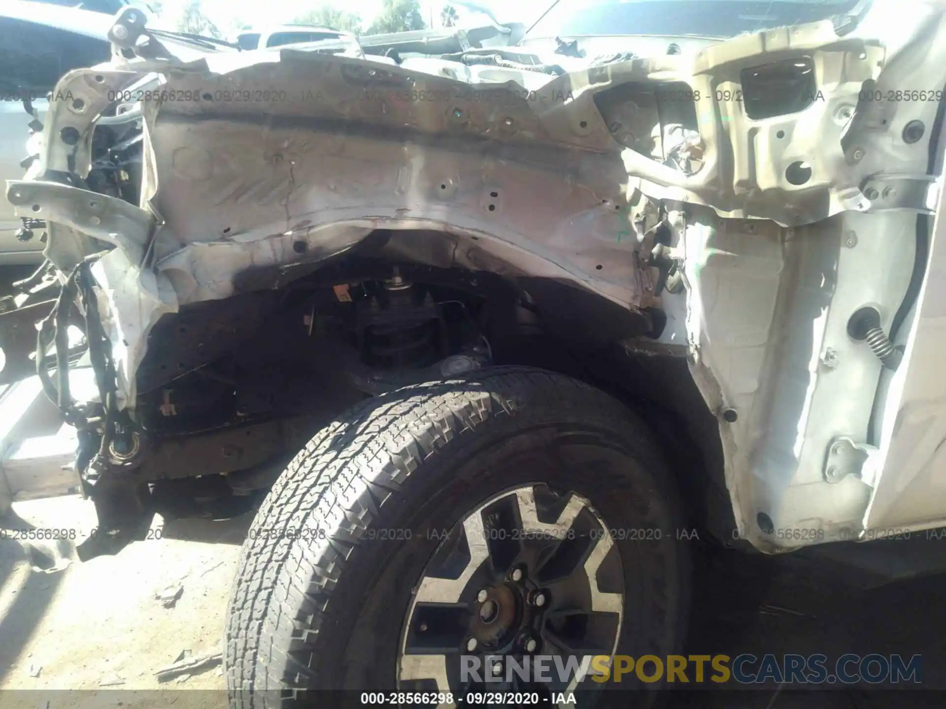 6 Photograph of a damaged car 5TFAX5GN2KX136185 TOYOTA TACOMA 2WD 2019