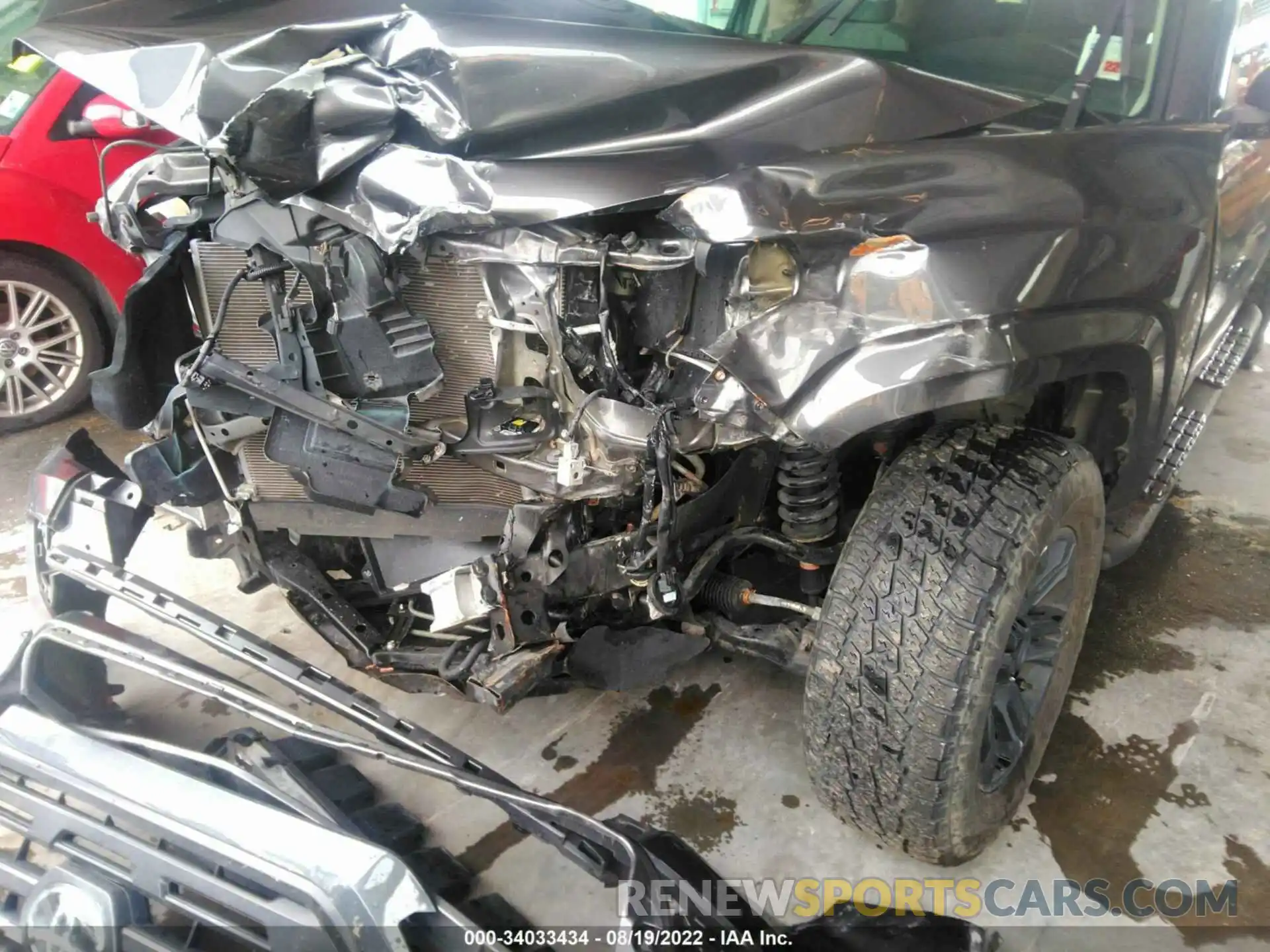 6 Photograph of a damaged car 5TFAX5GN2KX138051 TOYOTA TACOMA 2WD 2019