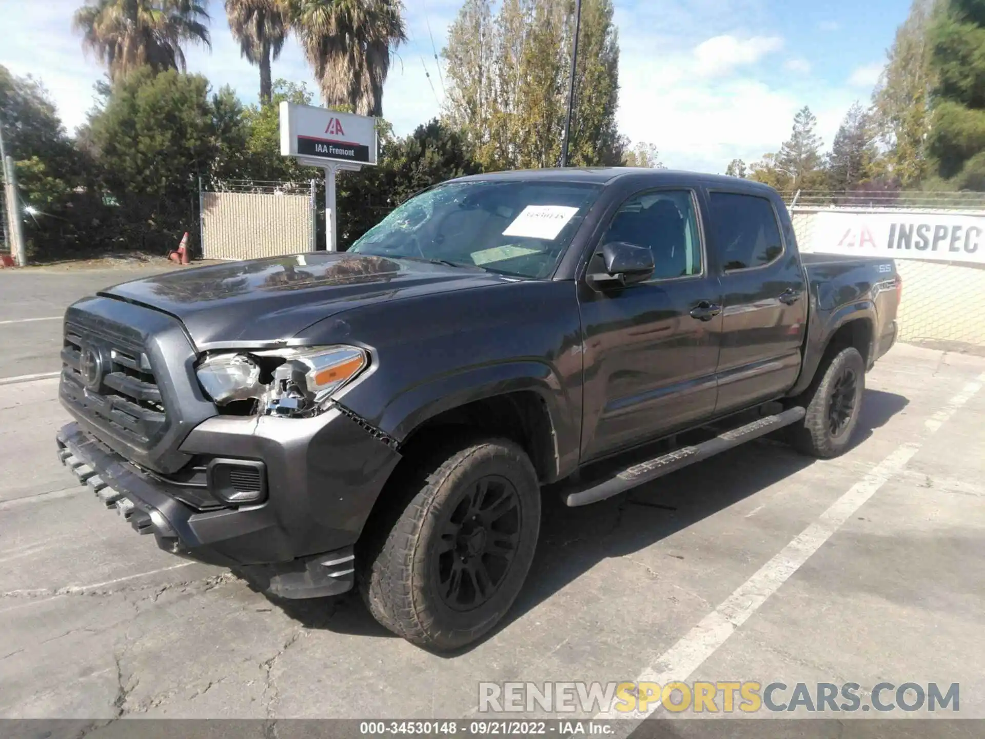 2 Photograph of a damaged car 5TFAX5GN2KX141421 TOYOTA TACOMA 2WD 2019