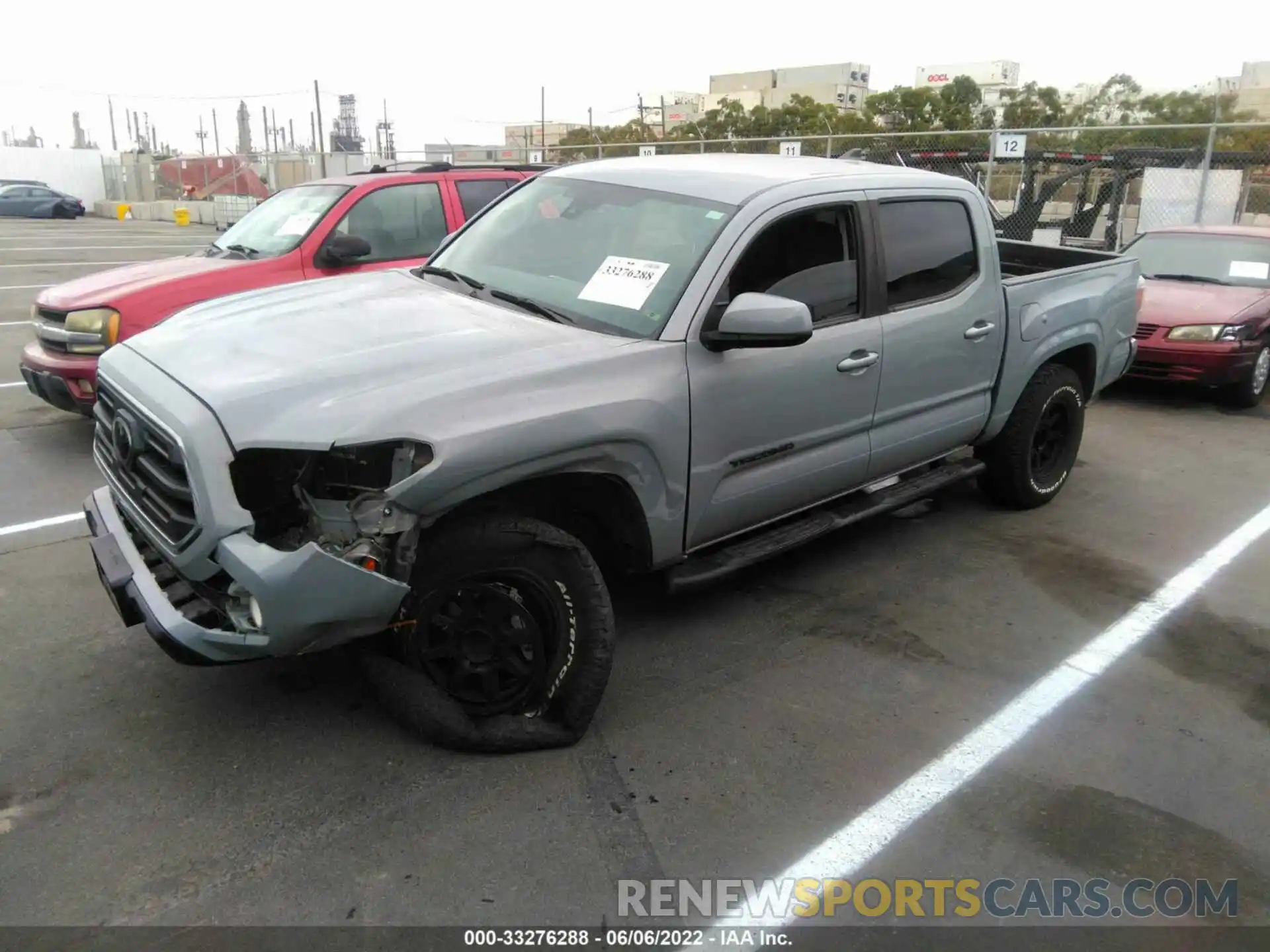 2 Photograph of a damaged car 5TFAX5GN2KX144402 TOYOTA TACOMA 2WD 2019