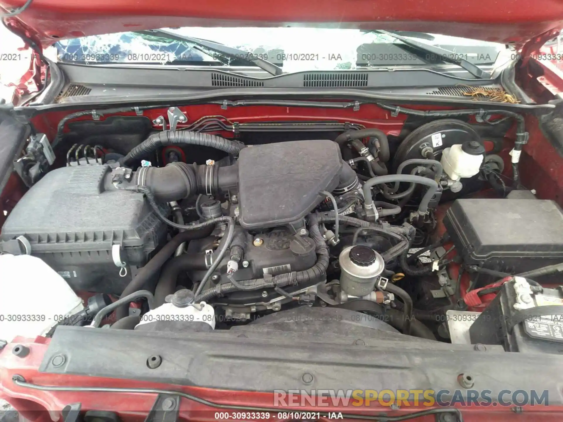 10 Photograph of a damaged car 5TFAX5GN2KX146568 TOYOTA TACOMA 2WD 2019