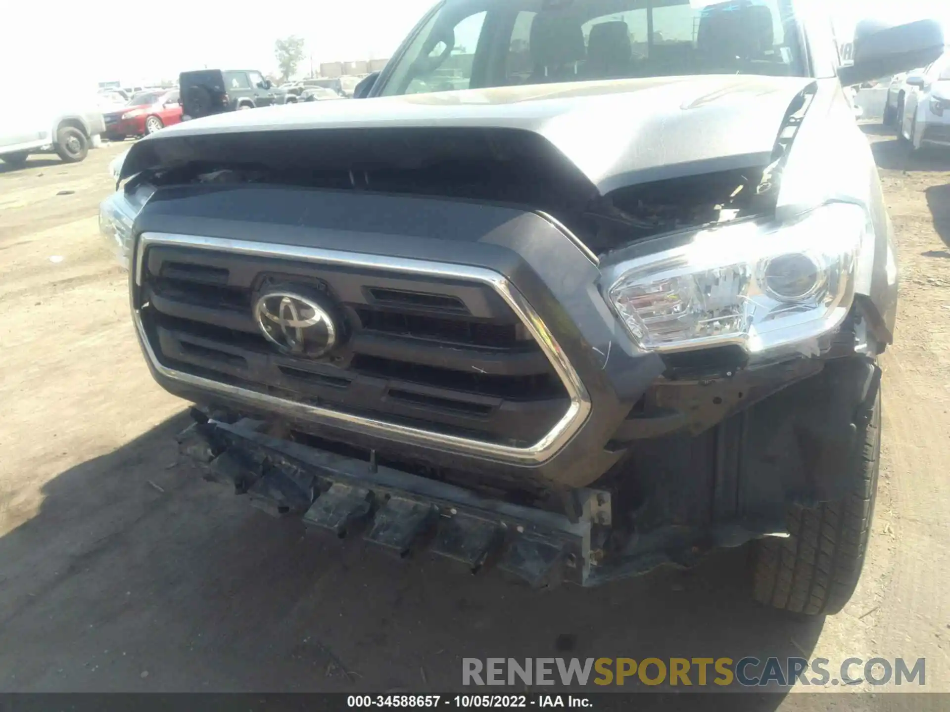 6 Photograph of a damaged car 5TFAX5GN2KX158669 TOYOTA TACOMA 2WD 2019