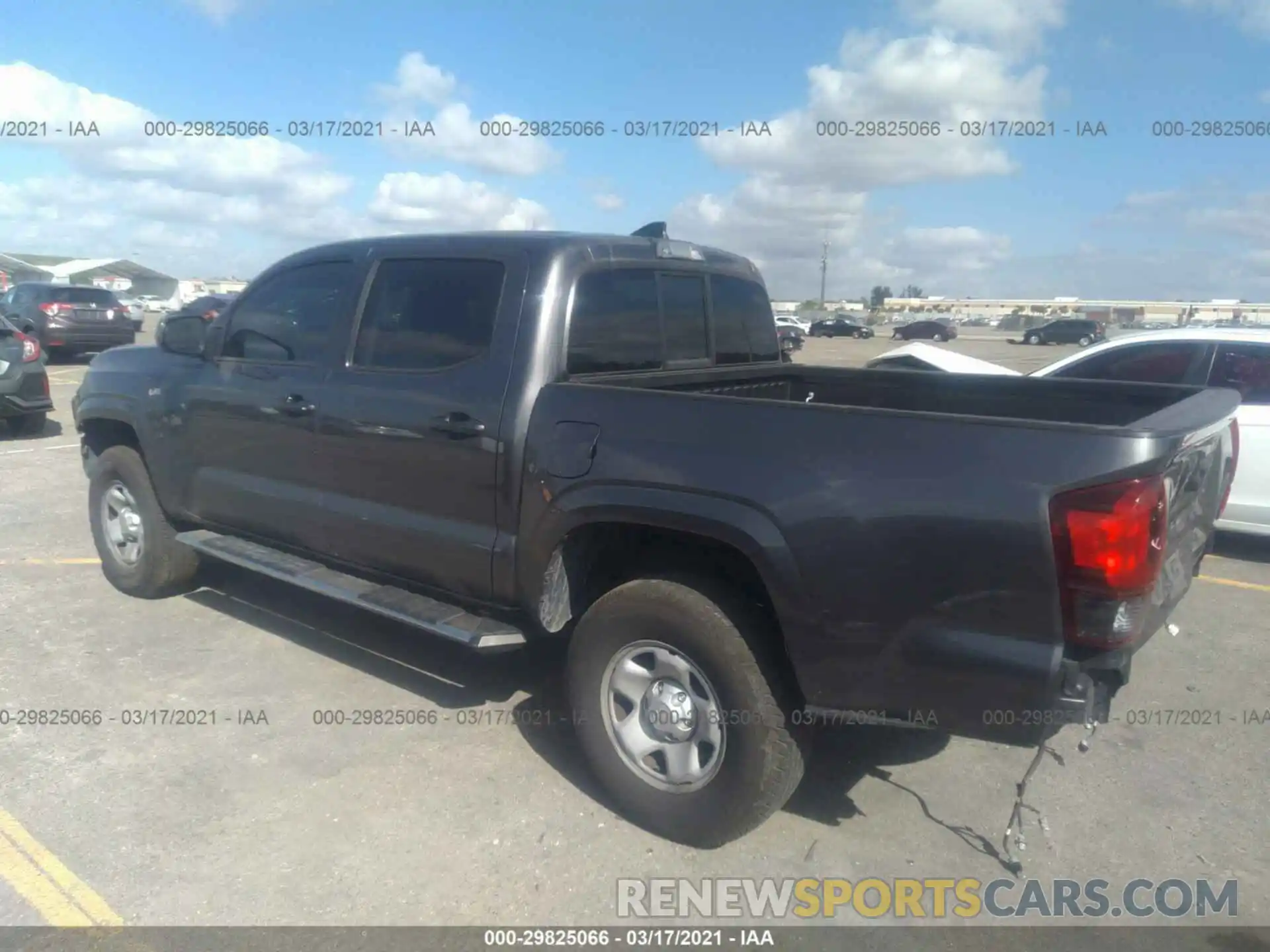 3 Photograph of a damaged car 5TFAX5GN2KX160339 TOYOTA TACOMA 2WD 2019