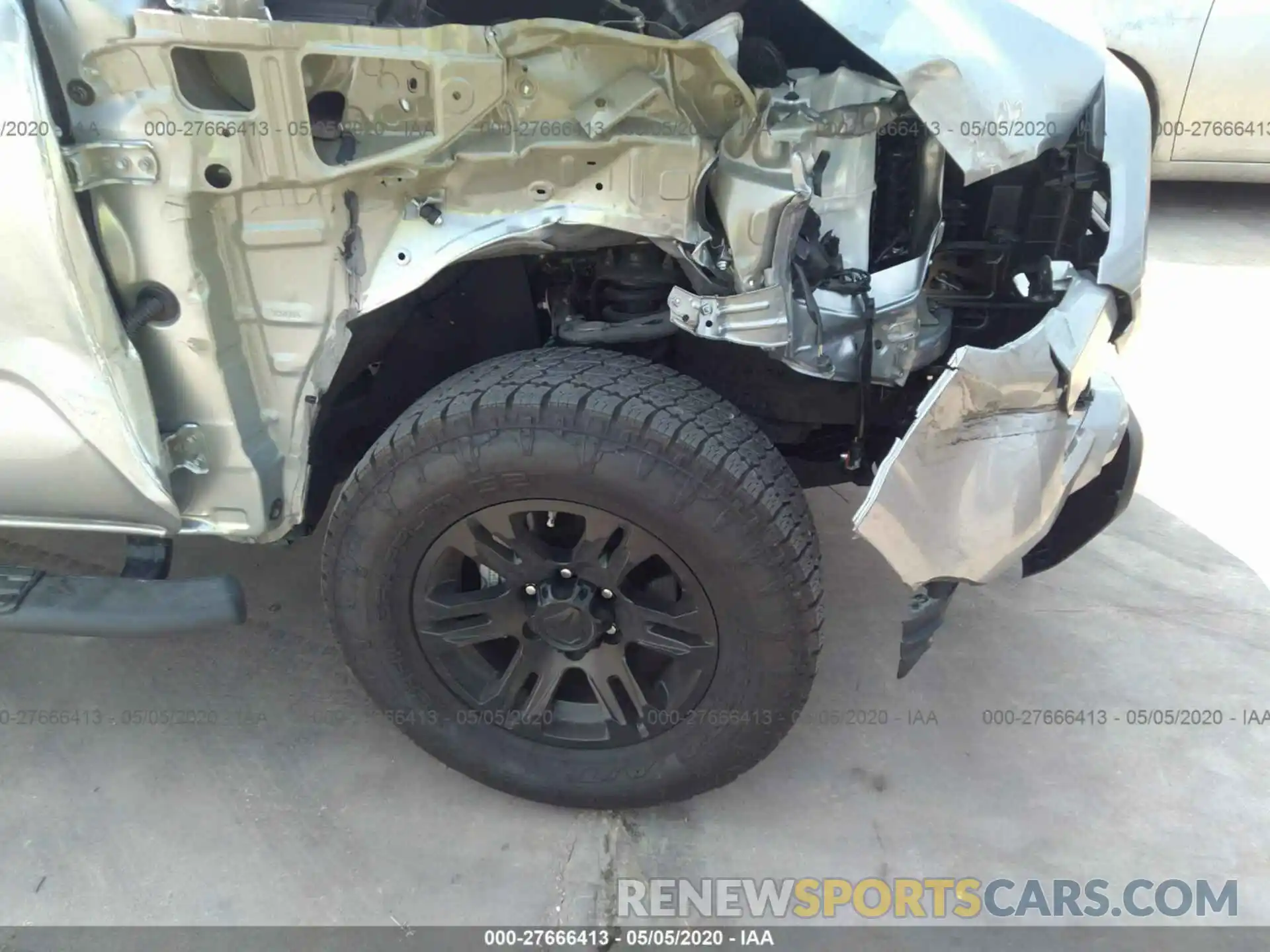 6 Photograph of a damaged car 5TFAX5GN2KX164214 TOYOTA TACOMA 2WD 2019
