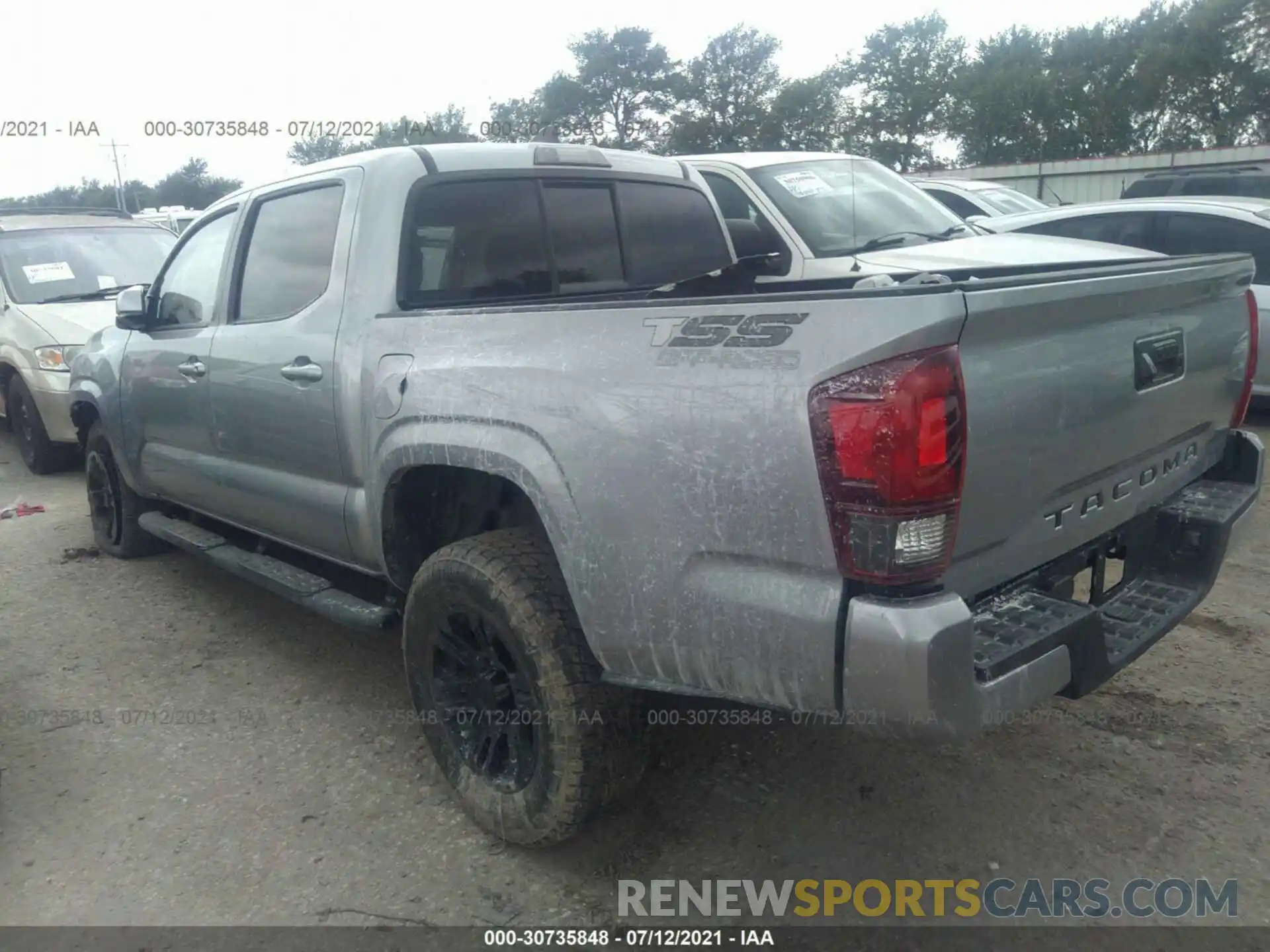 3 Фотография поврежденного автомобиля 5TFAX5GN3KX132727 TOYOTA TACOMA 2WD 2019