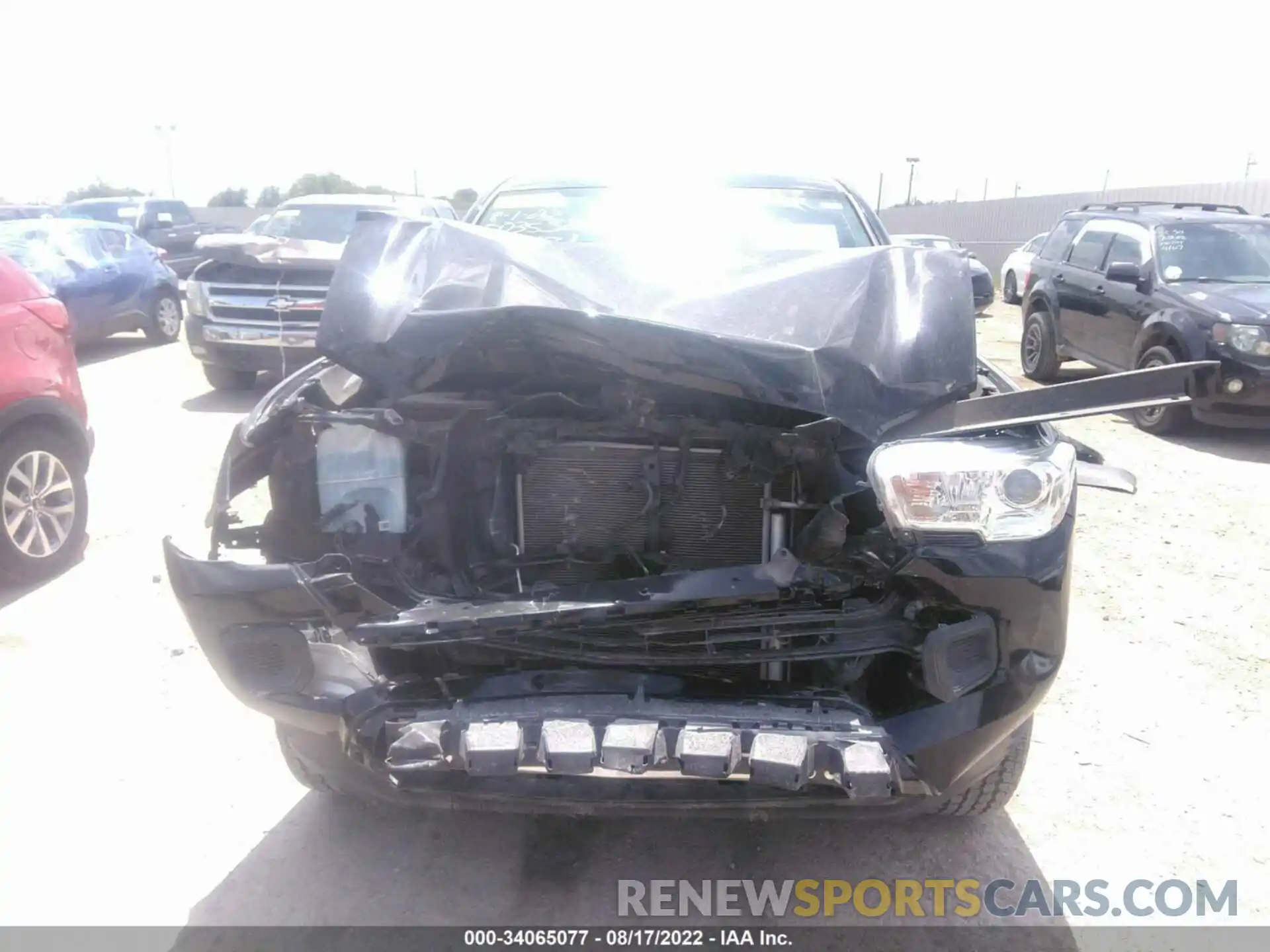 6 Photograph of a damaged car 5TFAX5GN3KX134431 TOYOTA TACOMA 2WD 2019