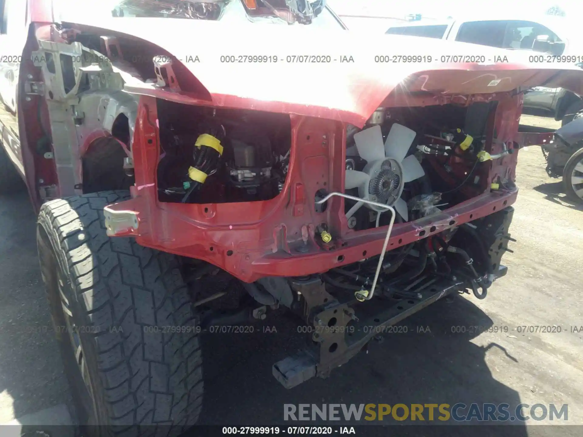 6 Photograph of a damaged car 5TFAX5GN3KX136809 TOYOTA TACOMA 2WD 2019