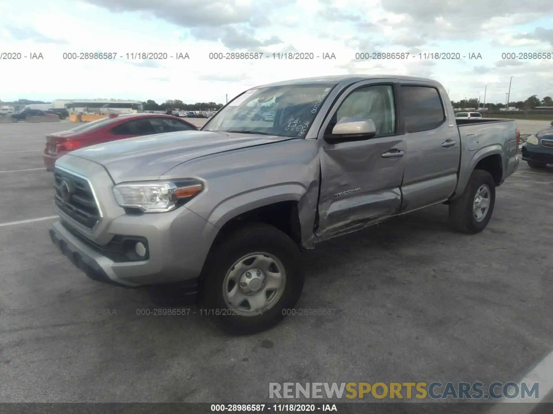 2 Фотография поврежденного автомобиля 5TFAX5GN3KX139936 TOYOTA TACOMA 2WD 2019