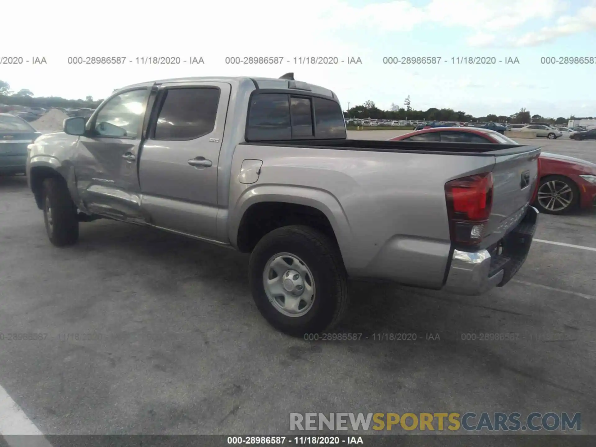 3 Photograph of a damaged car 5TFAX5GN3KX139936 TOYOTA TACOMA 2WD 2019