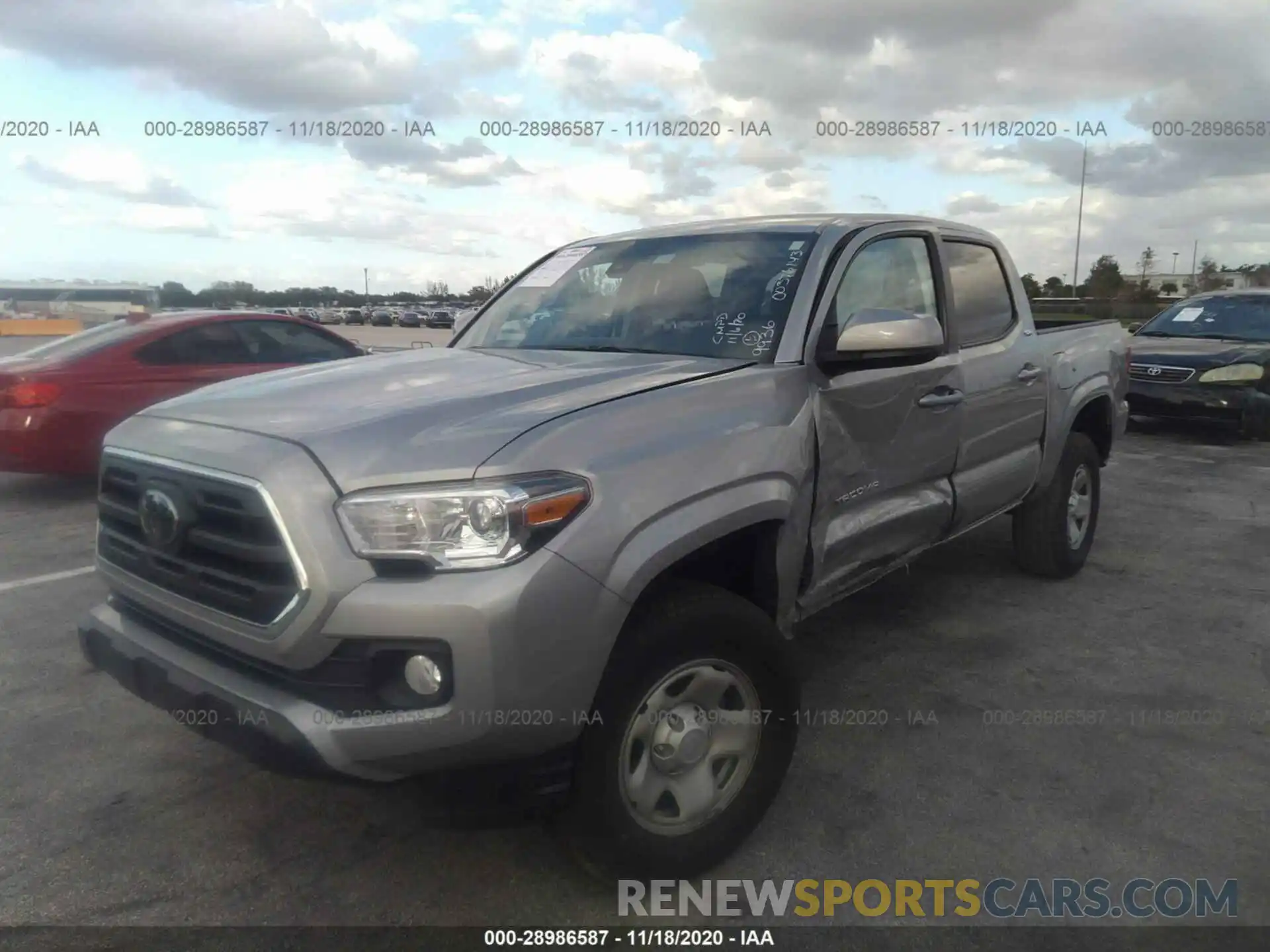 6 Photograph of a damaged car 5TFAX5GN3KX139936 TOYOTA TACOMA 2WD 2019