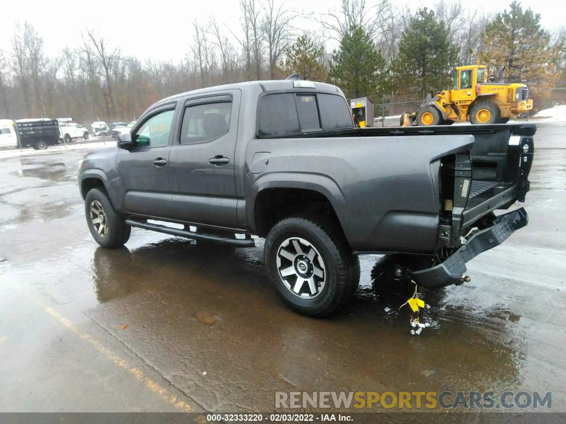 3 Photograph of a damaged car 5TFAX5GN3KX142299 TOYOTA TACOMA 2WD 2019