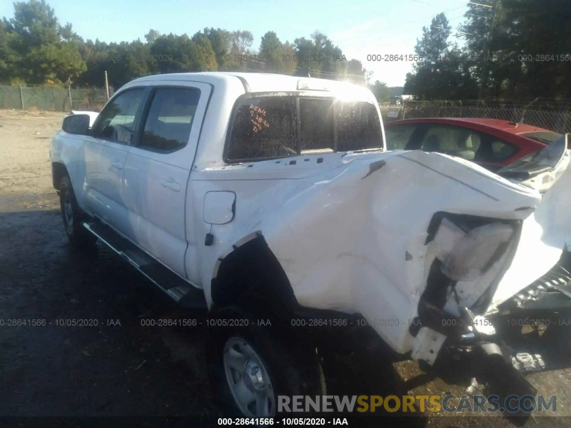 3 Photograph of a damaged car 5TFAX5GN3KX144182 TOYOTA TACOMA 2WD 2019