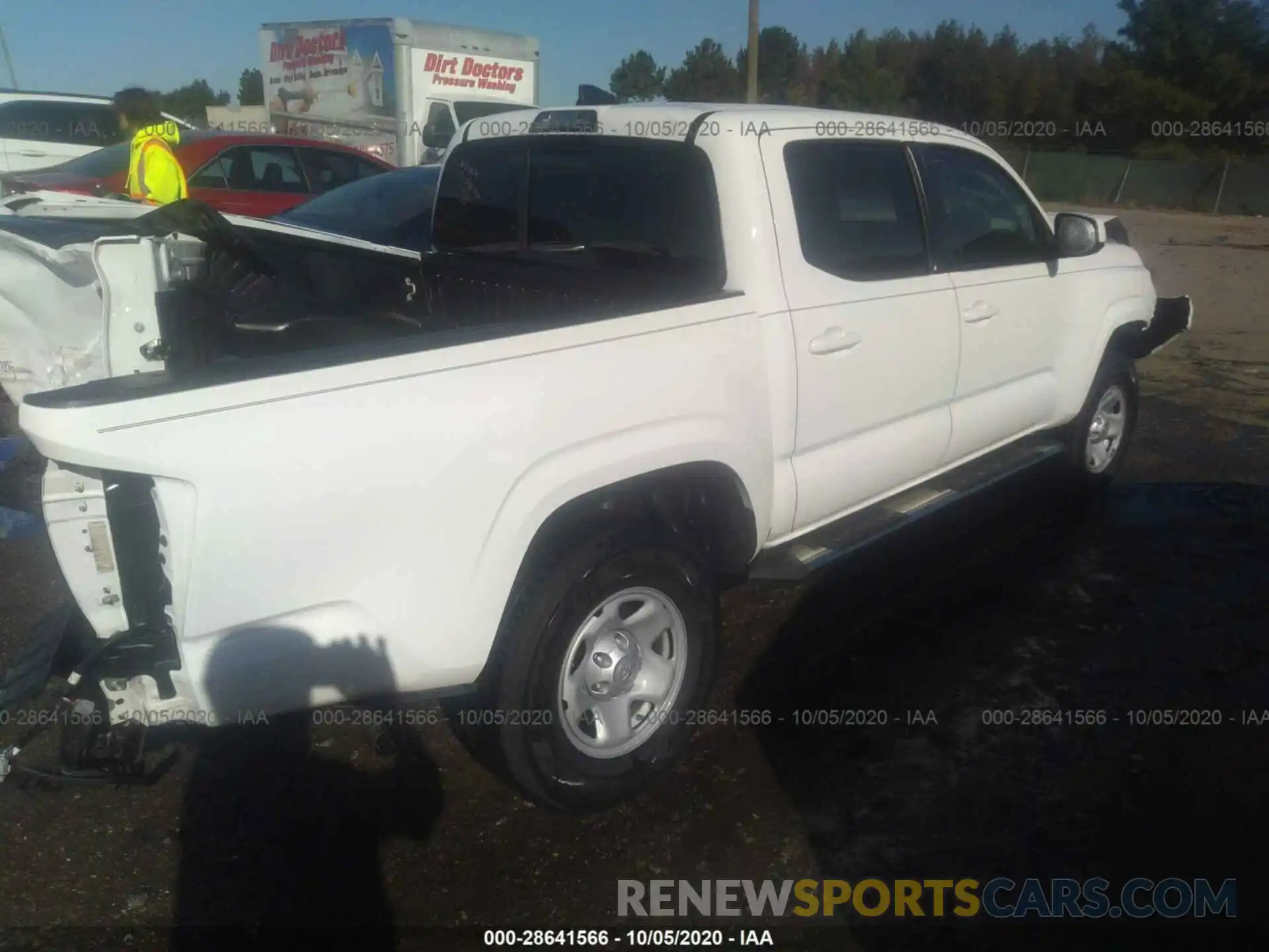 4 Photograph of a damaged car 5TFAX5GN3KX144182 TOYOTA TACOMA 2WD 2019