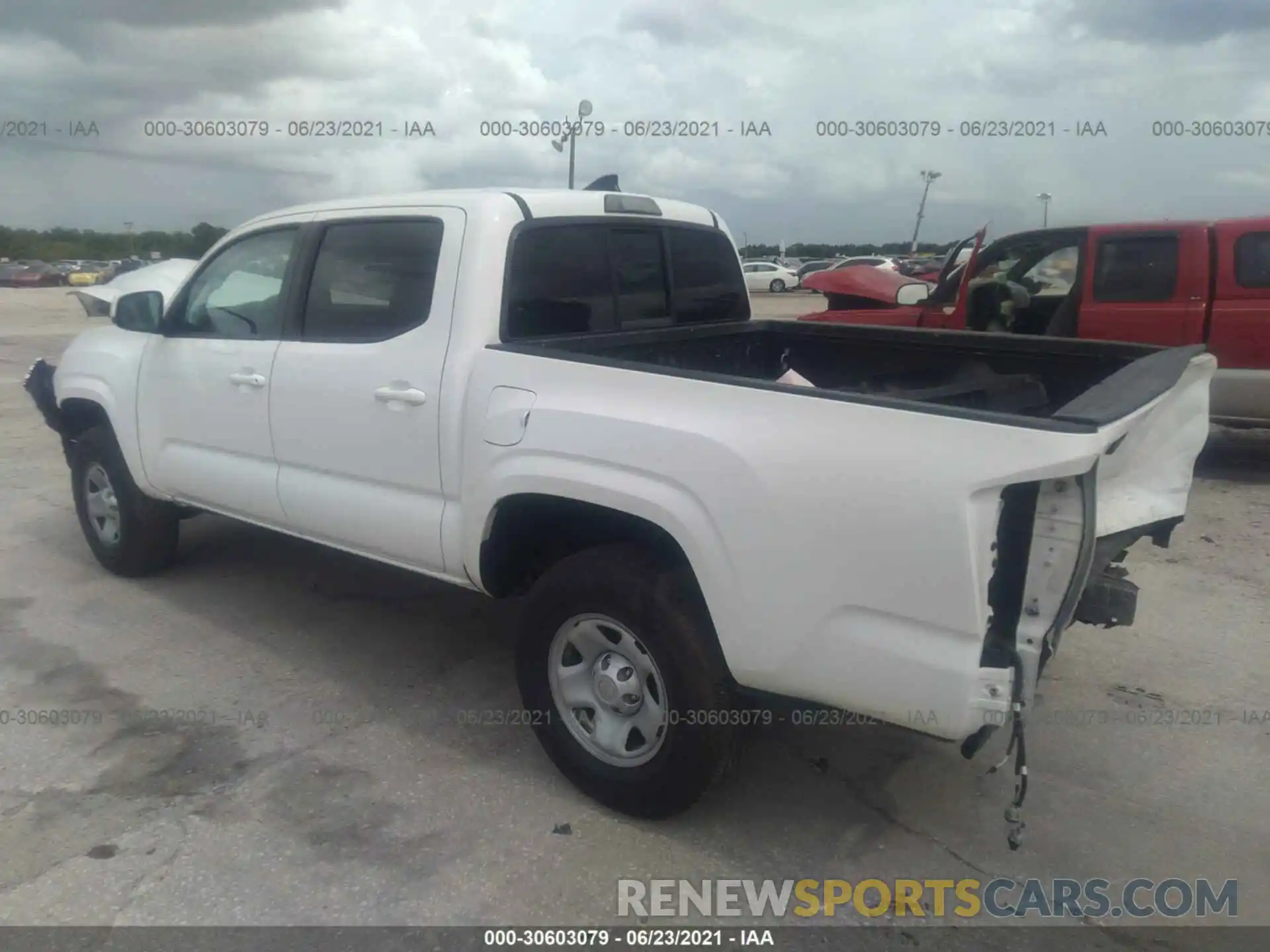 3 Photograph of a damaged car 5TFAX5GN3KX147275 TOYOTA TACOMA 2WD 2019