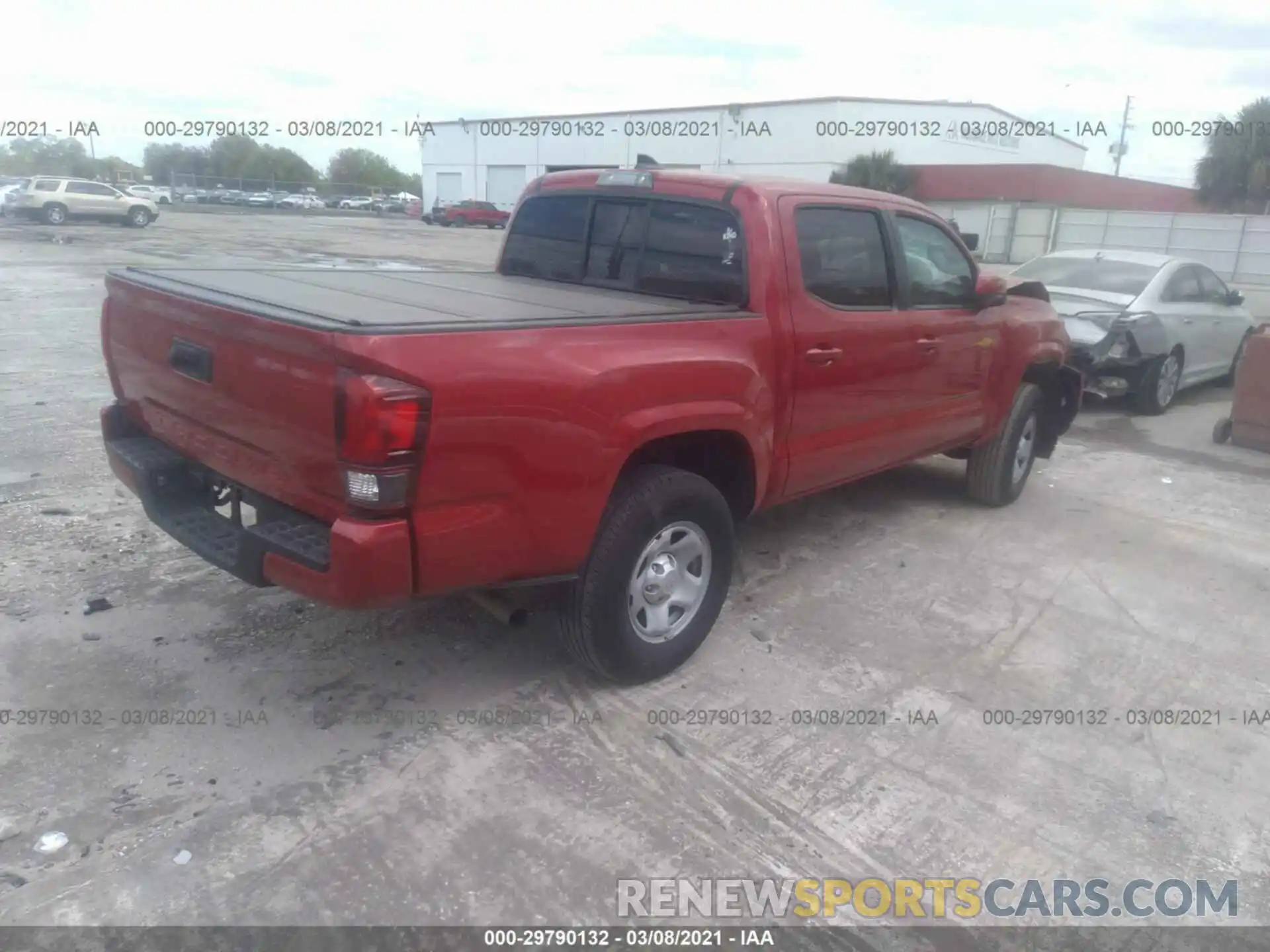 4 Photograph of a damaged car 5TFAX5GN3KX147535 TOYOTA TACOMA 2WD 2019