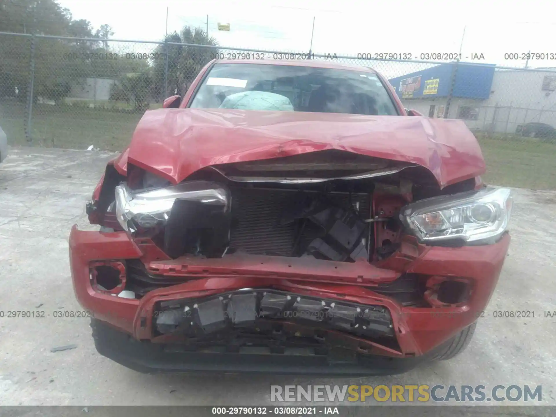 6 Photograph of a damaged car 5TFAX5GN3KX147535 TOYOTA TACOMA 2WD 2019