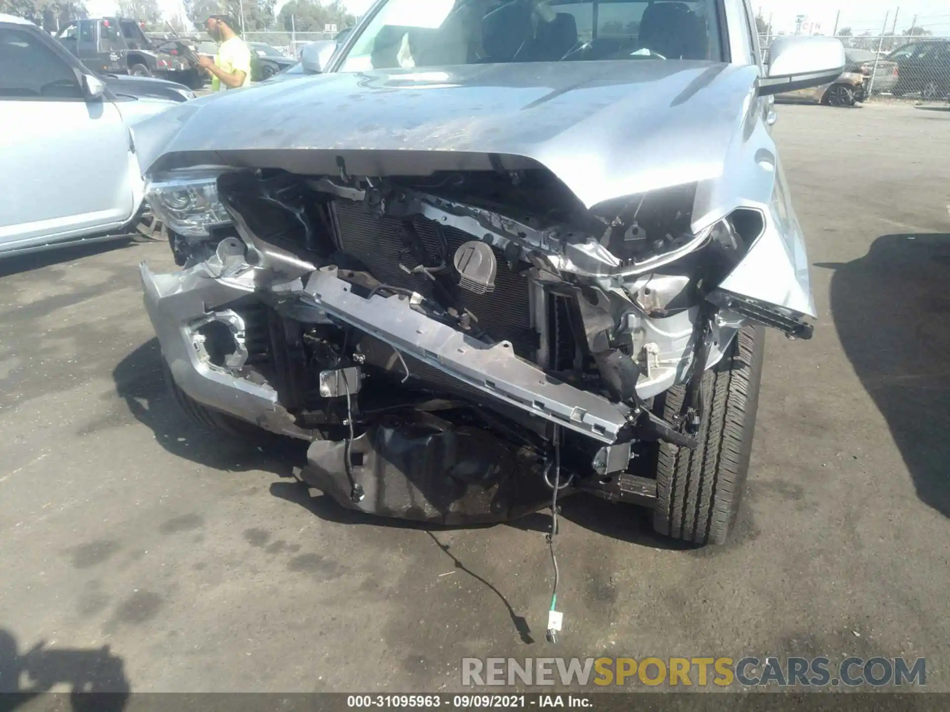 6 Photograph of a damaged car 5TFAX5GN3KX149396 TOYOTA TACOMA 2WD 2019