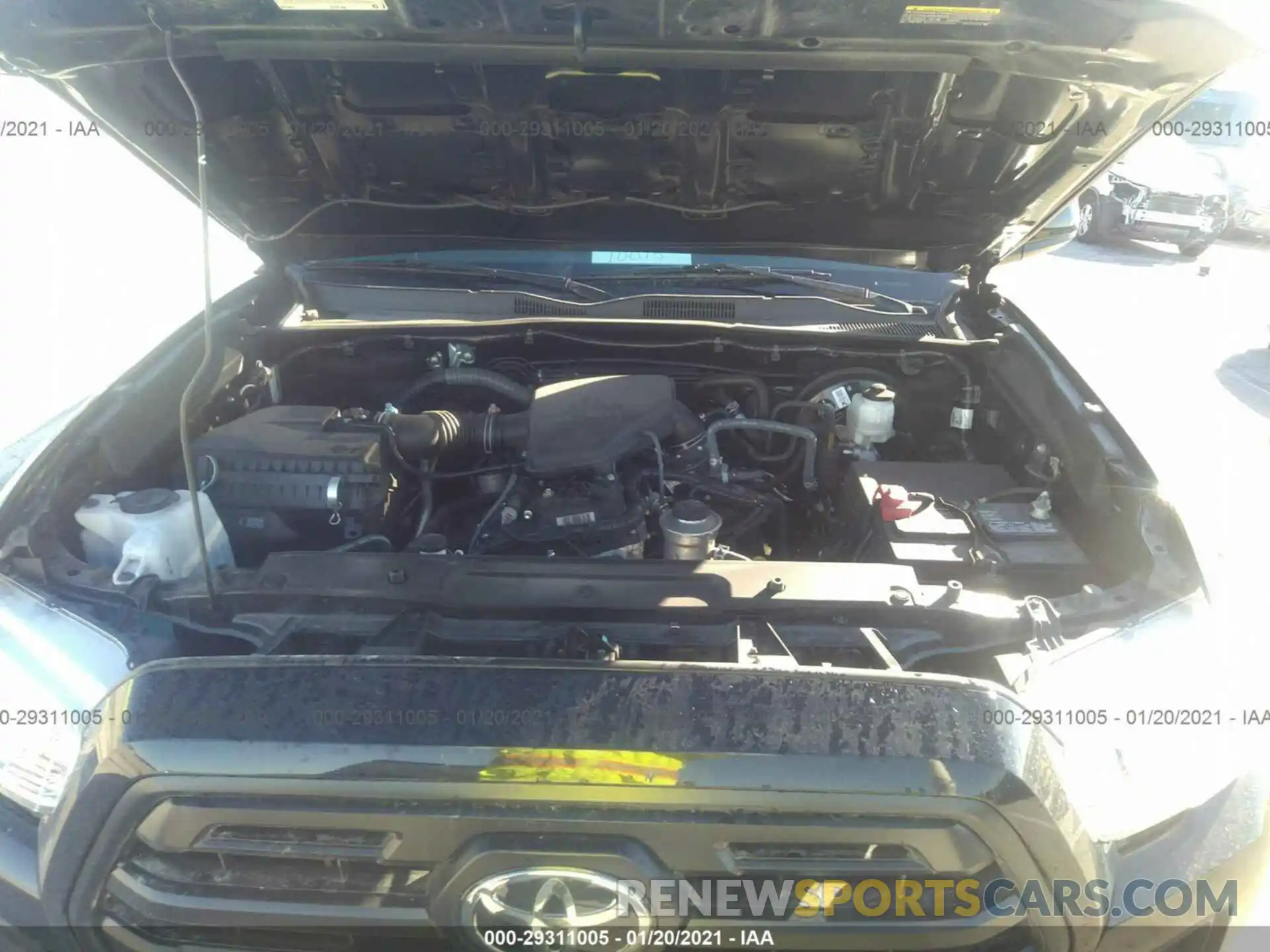 10 Photograph of a damaged car 5TFAX5GN3KX155375 TOYOTA TACOMA 2WD 2019