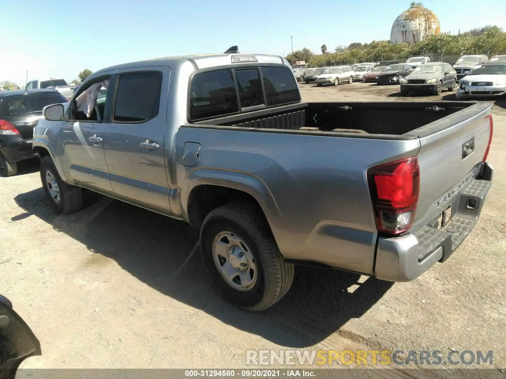 3 Photograph of a damaged car 5TFAX5GN3KX157448 TOYOTA TACOMA 2WD 2019