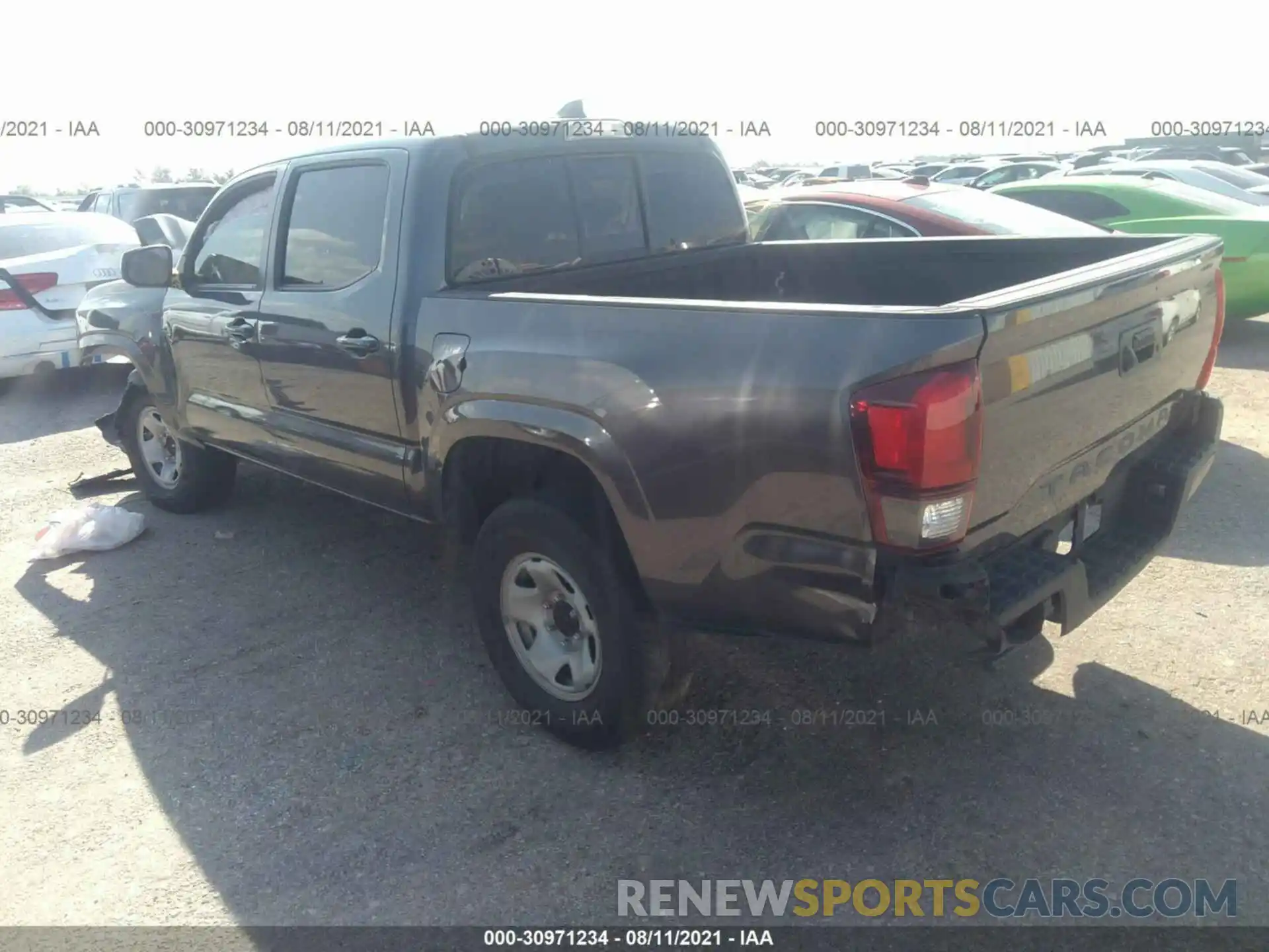 3 Photograph of a damaged car 5TFAX5GN3KX159247 TOYOTA TACOMA 2WD 2019